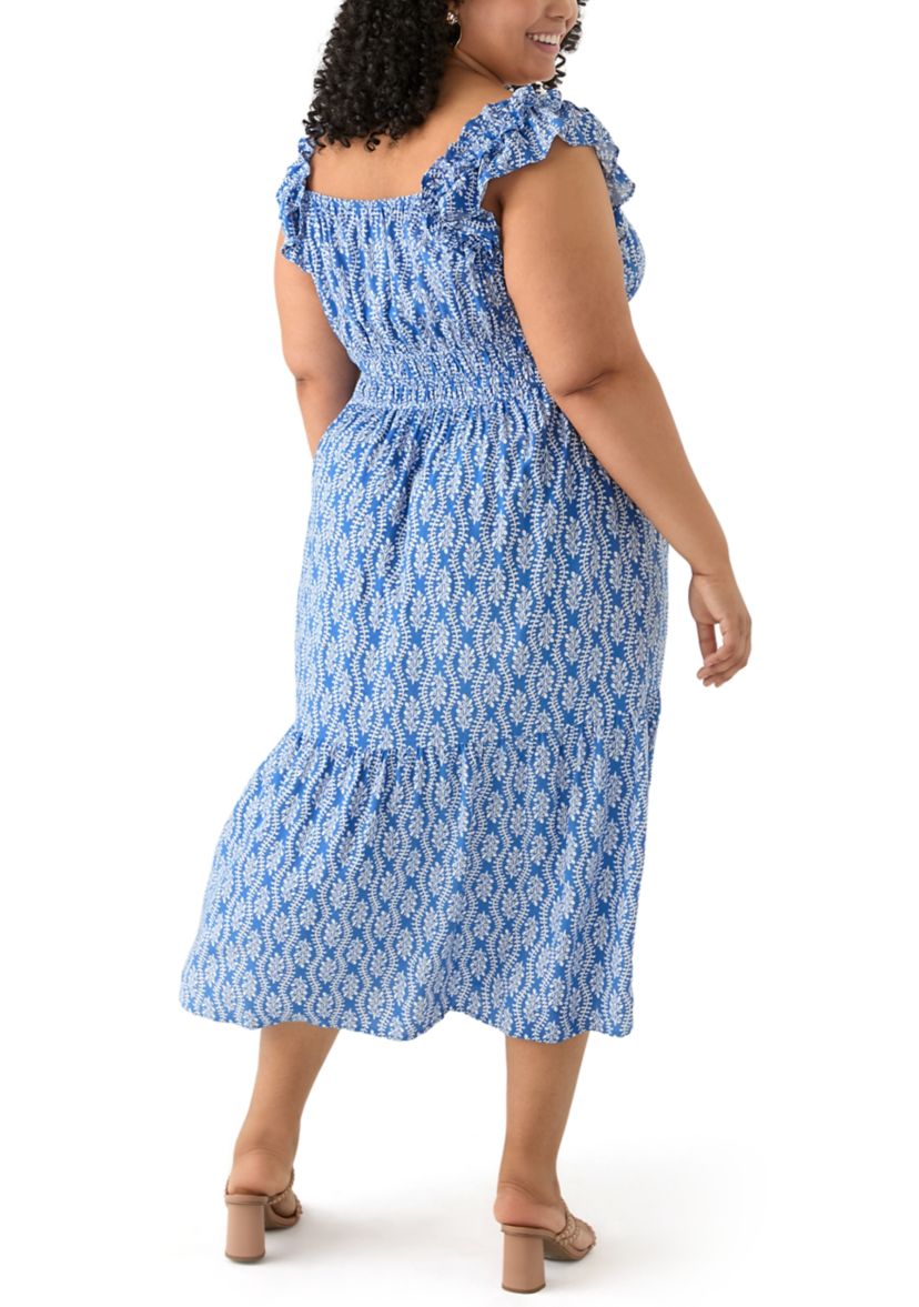 Plus Size Sleeveless Maxi Dress