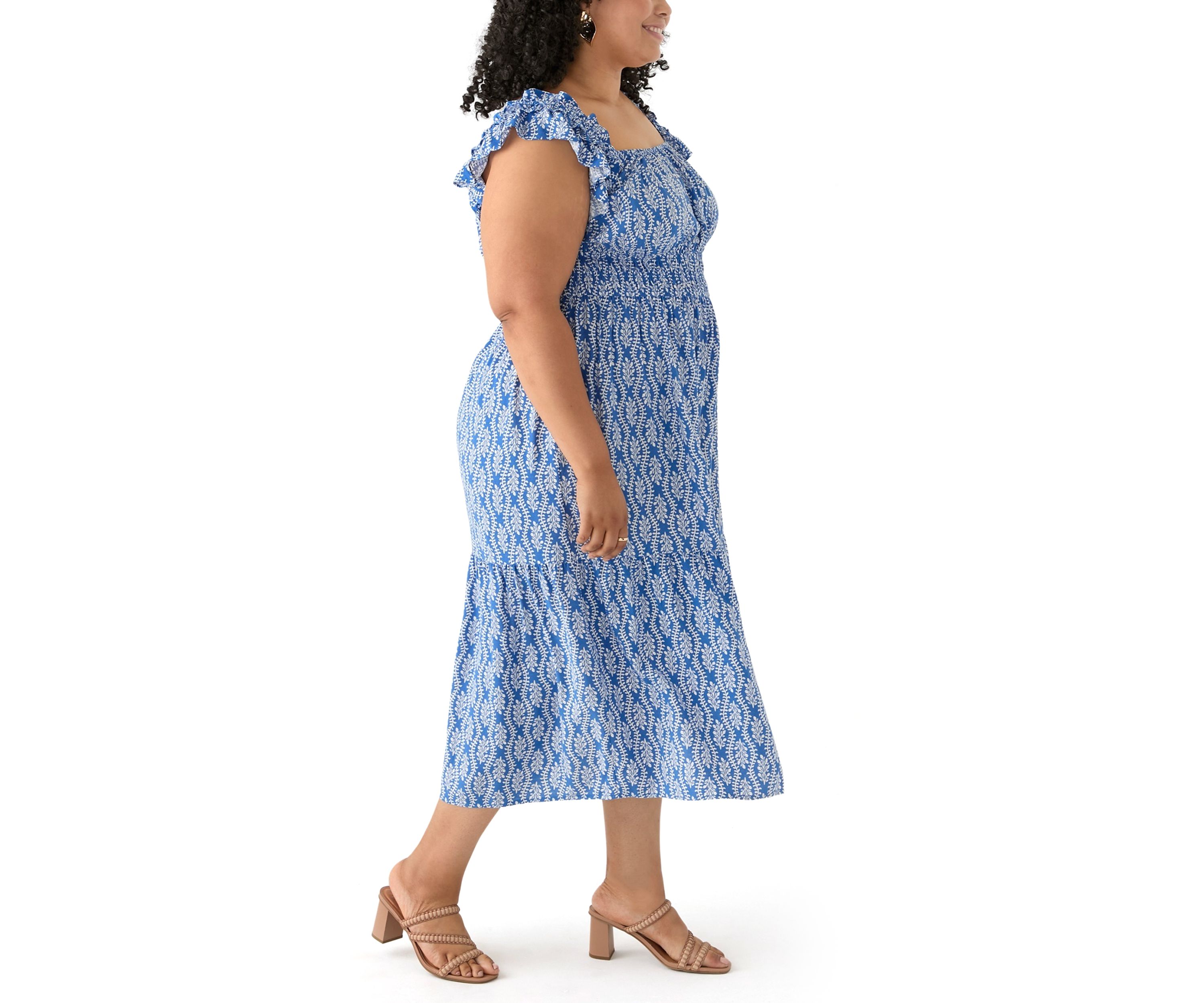 Plus Size Sleeveless Maxi Dress