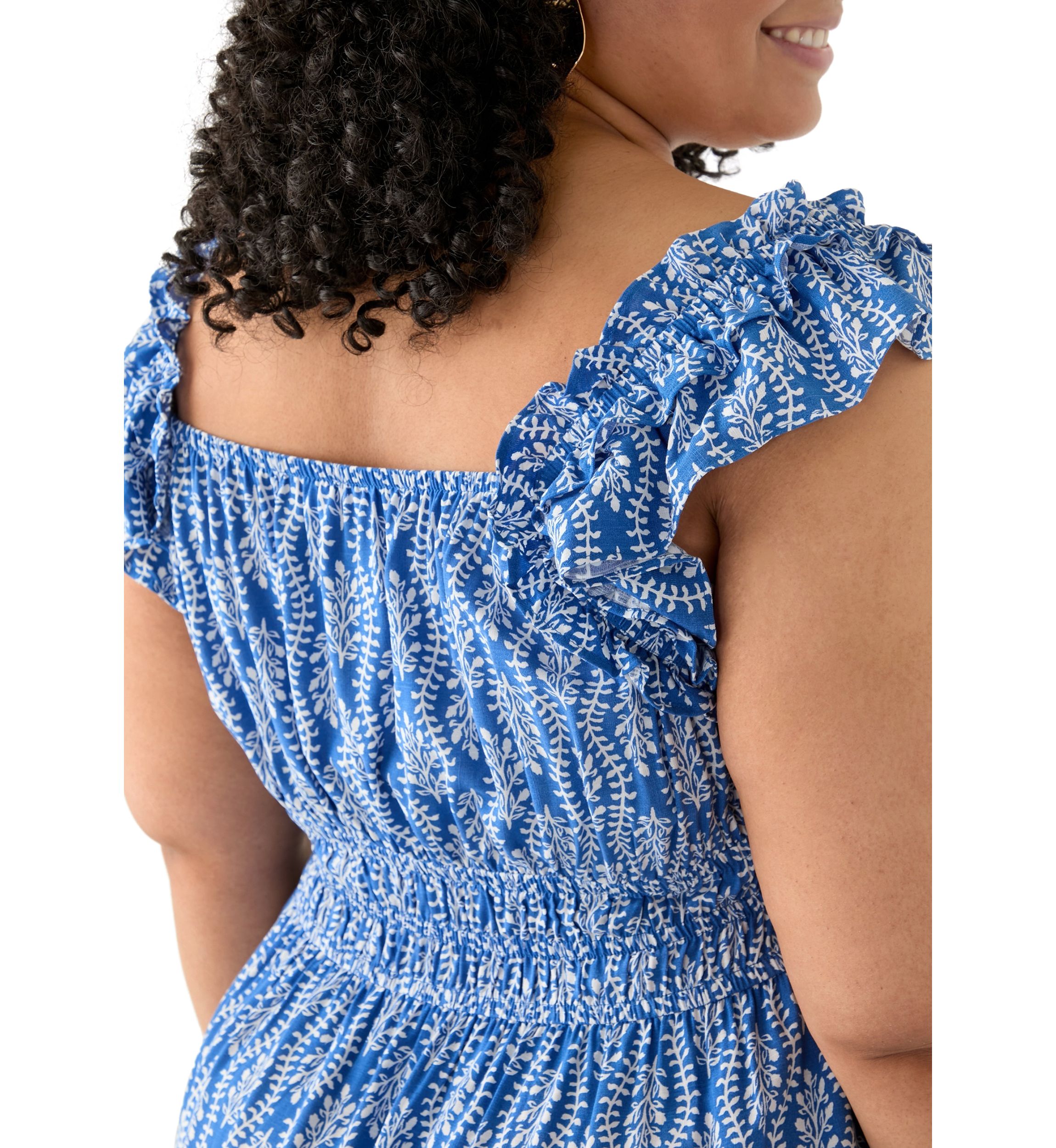 Plus Size Sleeveless Maxi Dress