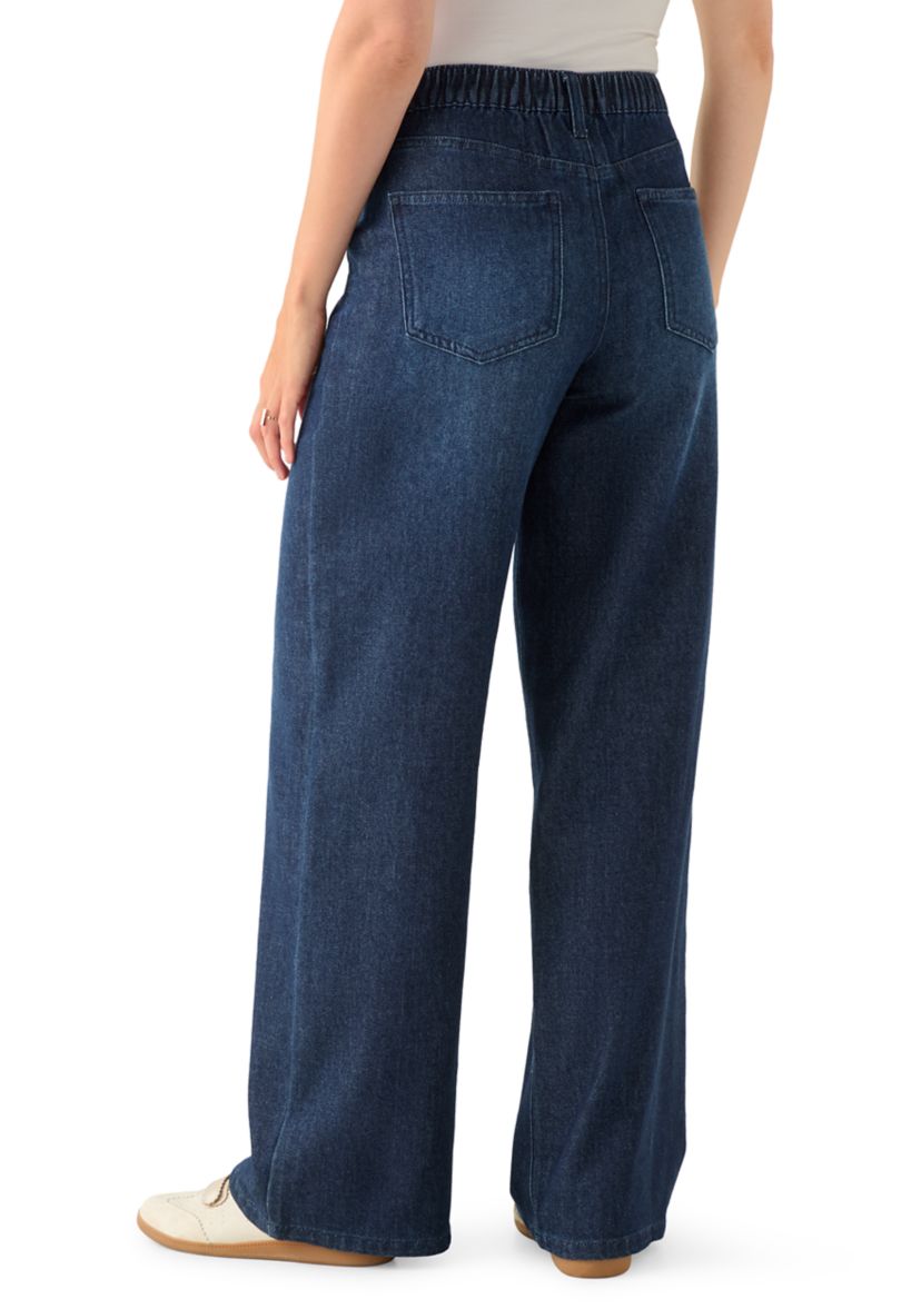 Womens Super Wide Leg Trousers