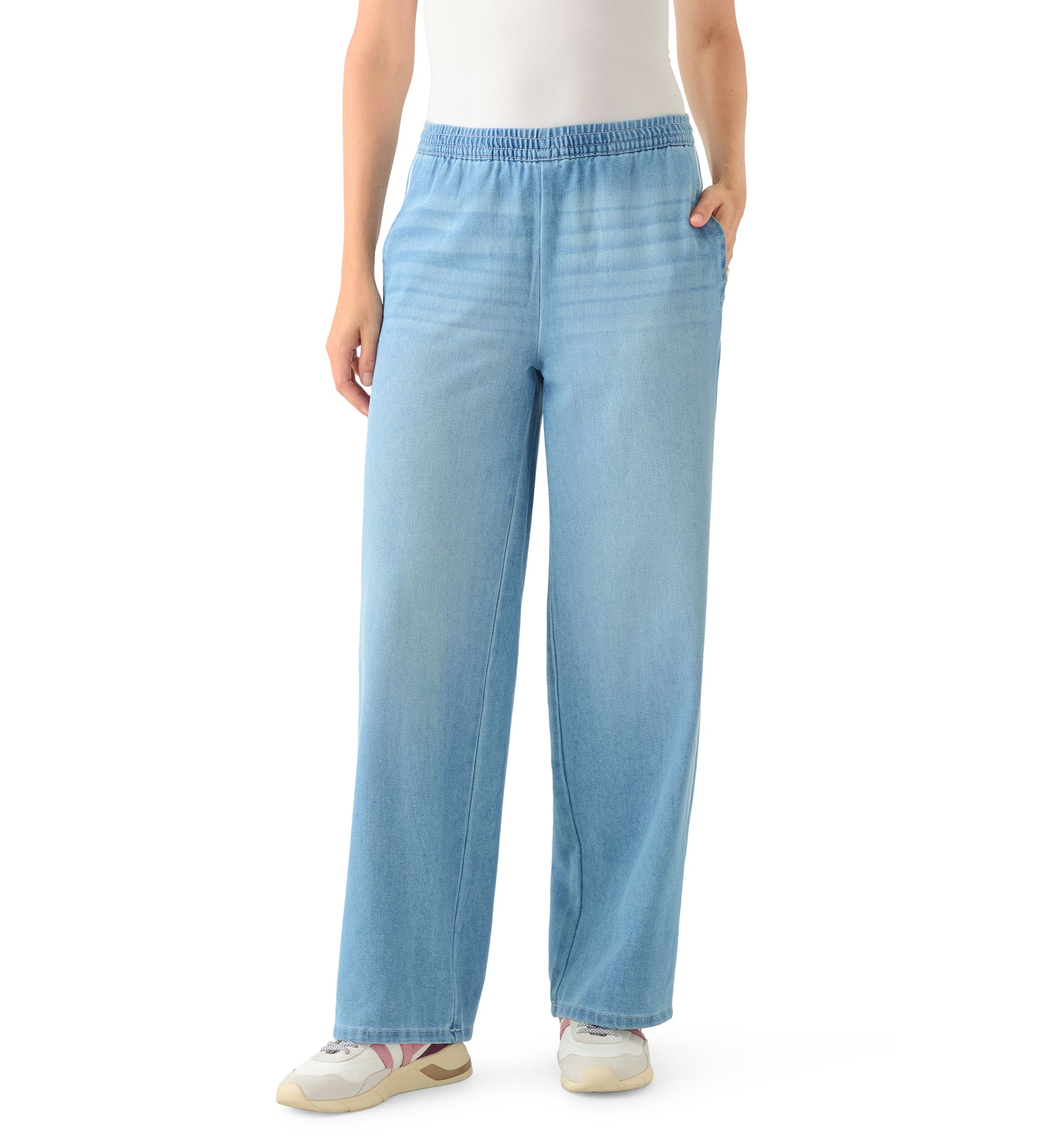 Womens Joggers with Side Piping