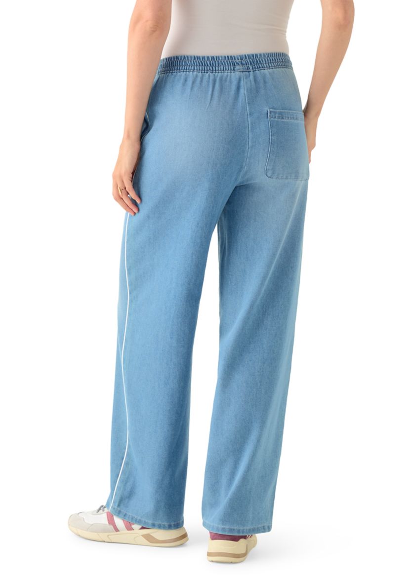 Womens Joggers with Side Piping