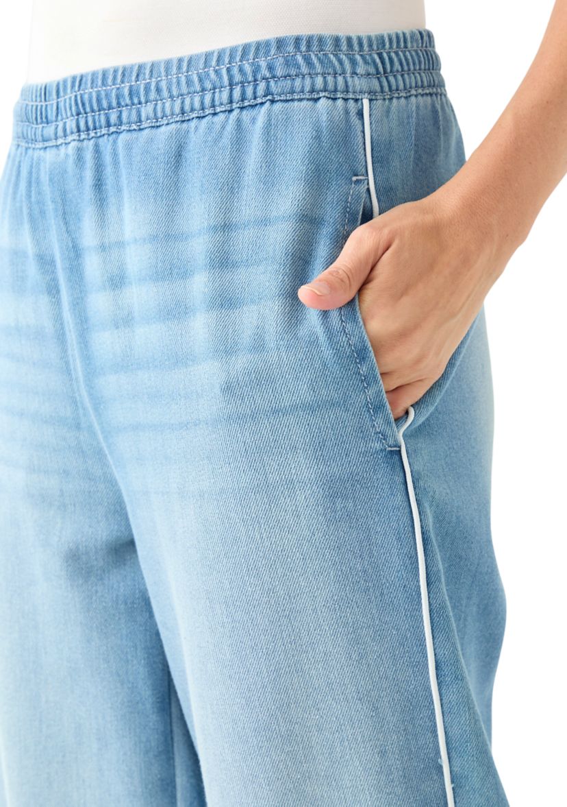 Womens Joggers with Side Piping