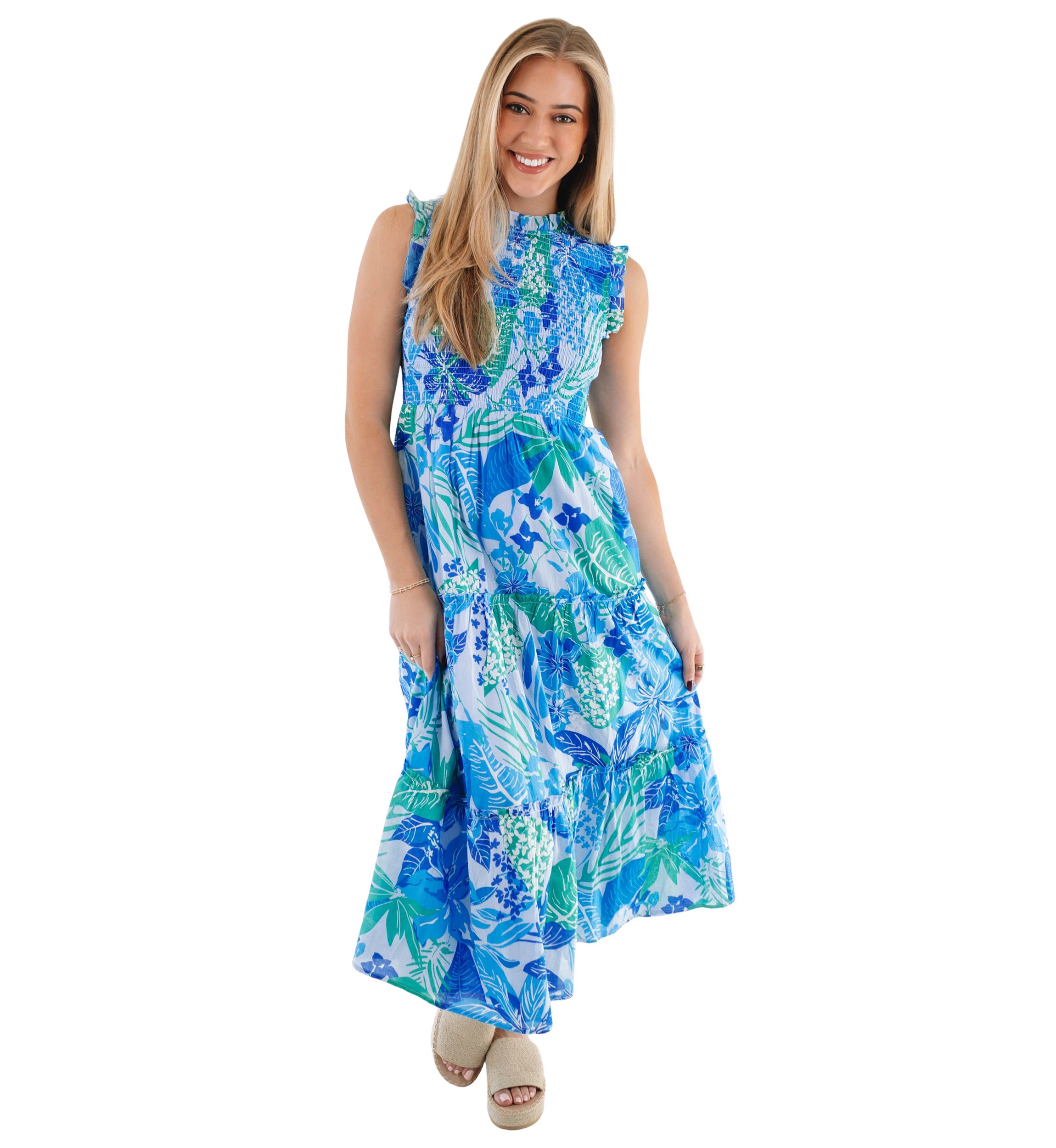 Womens Andie Ruched Midi Dress