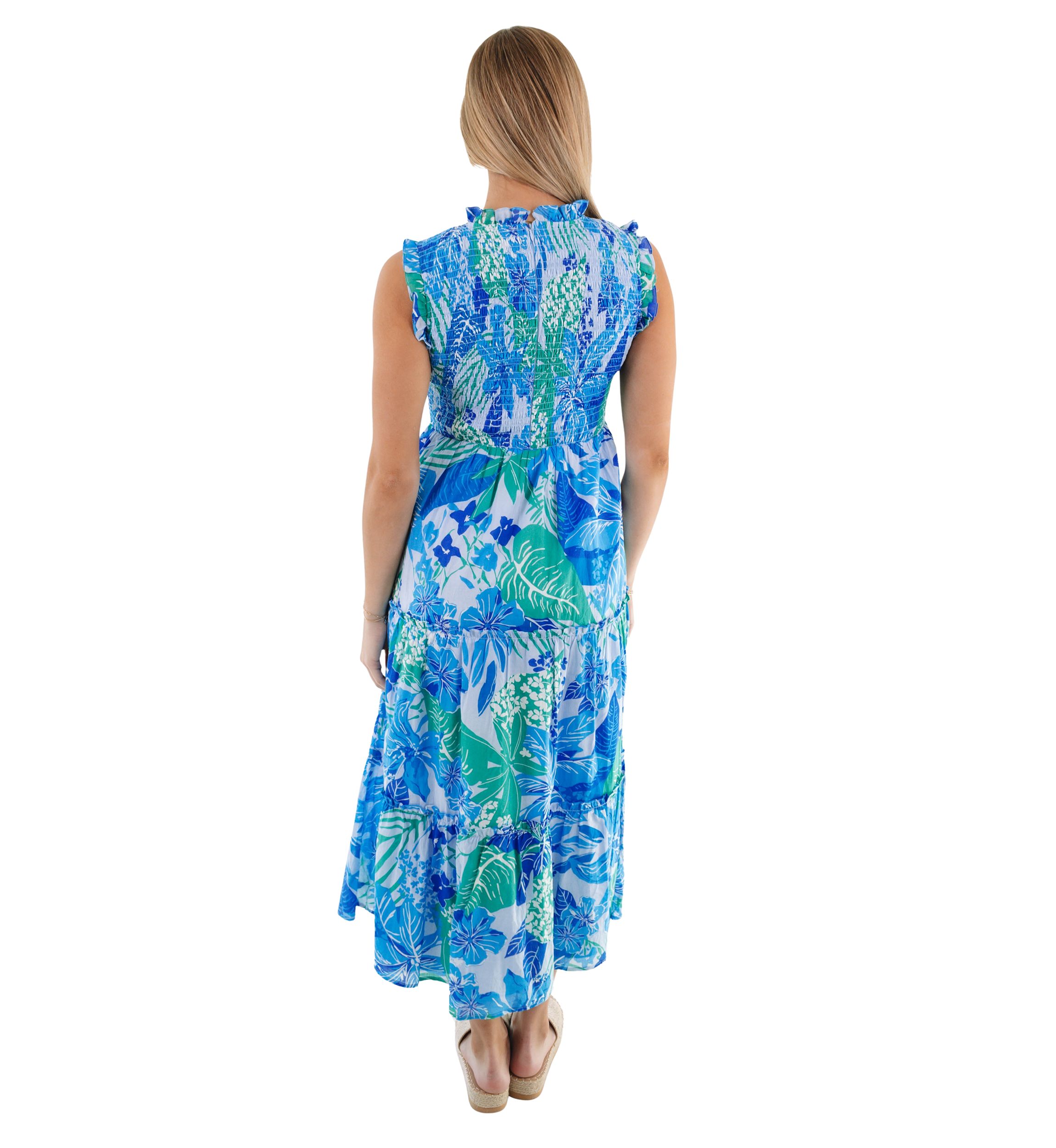 Womens Andie Ruched Midi Dress