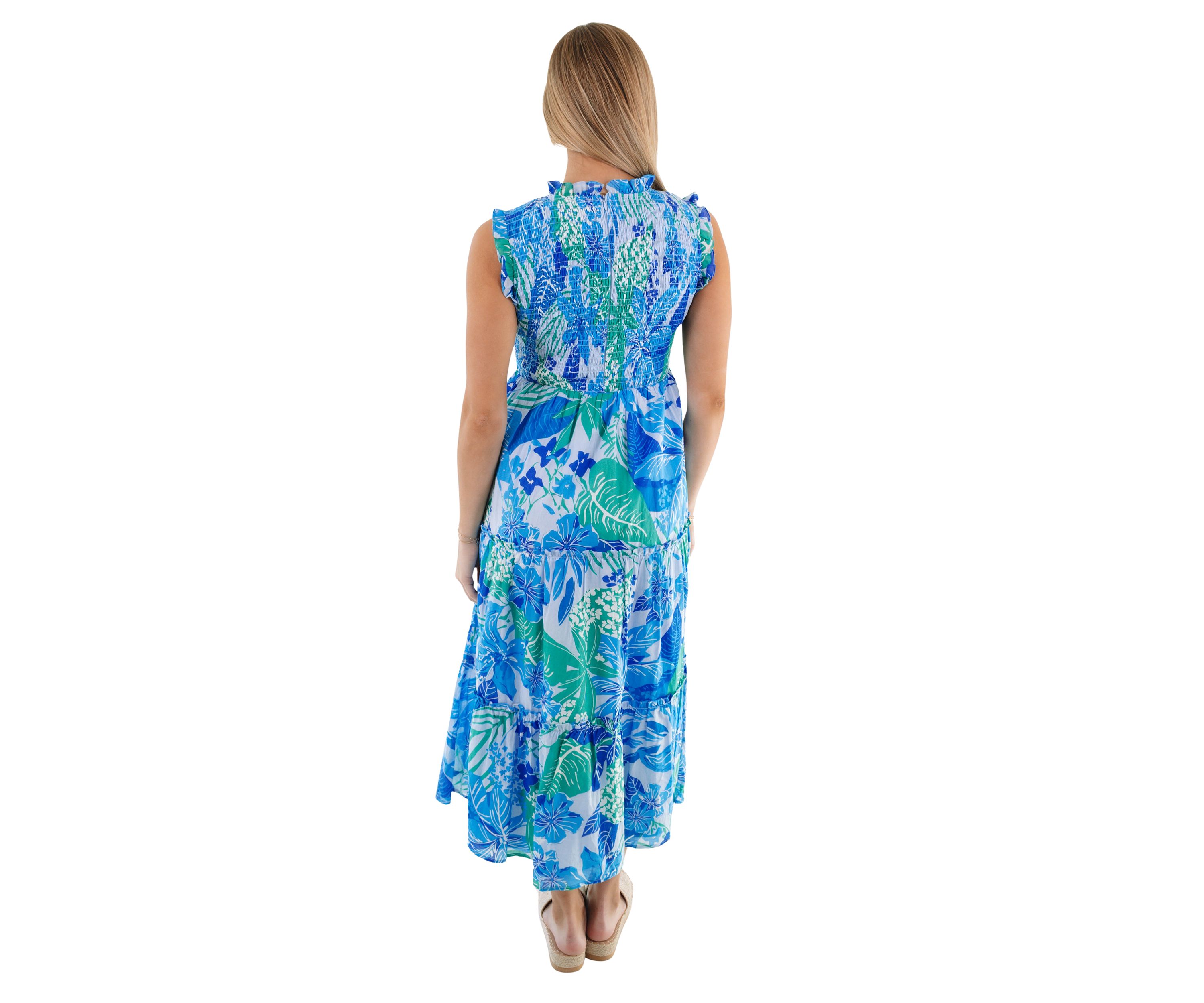 Womens Andie Ruched Midi Dress