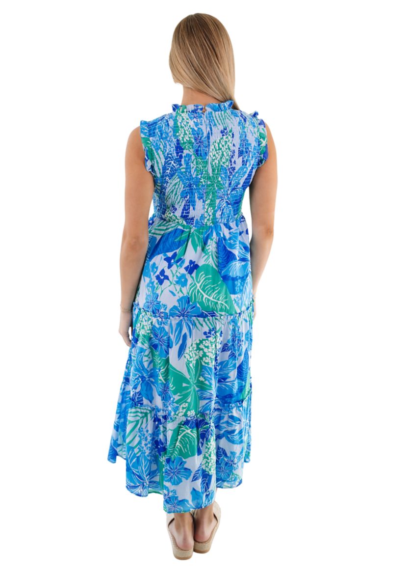 Womens Andie Ruched Midi Dress