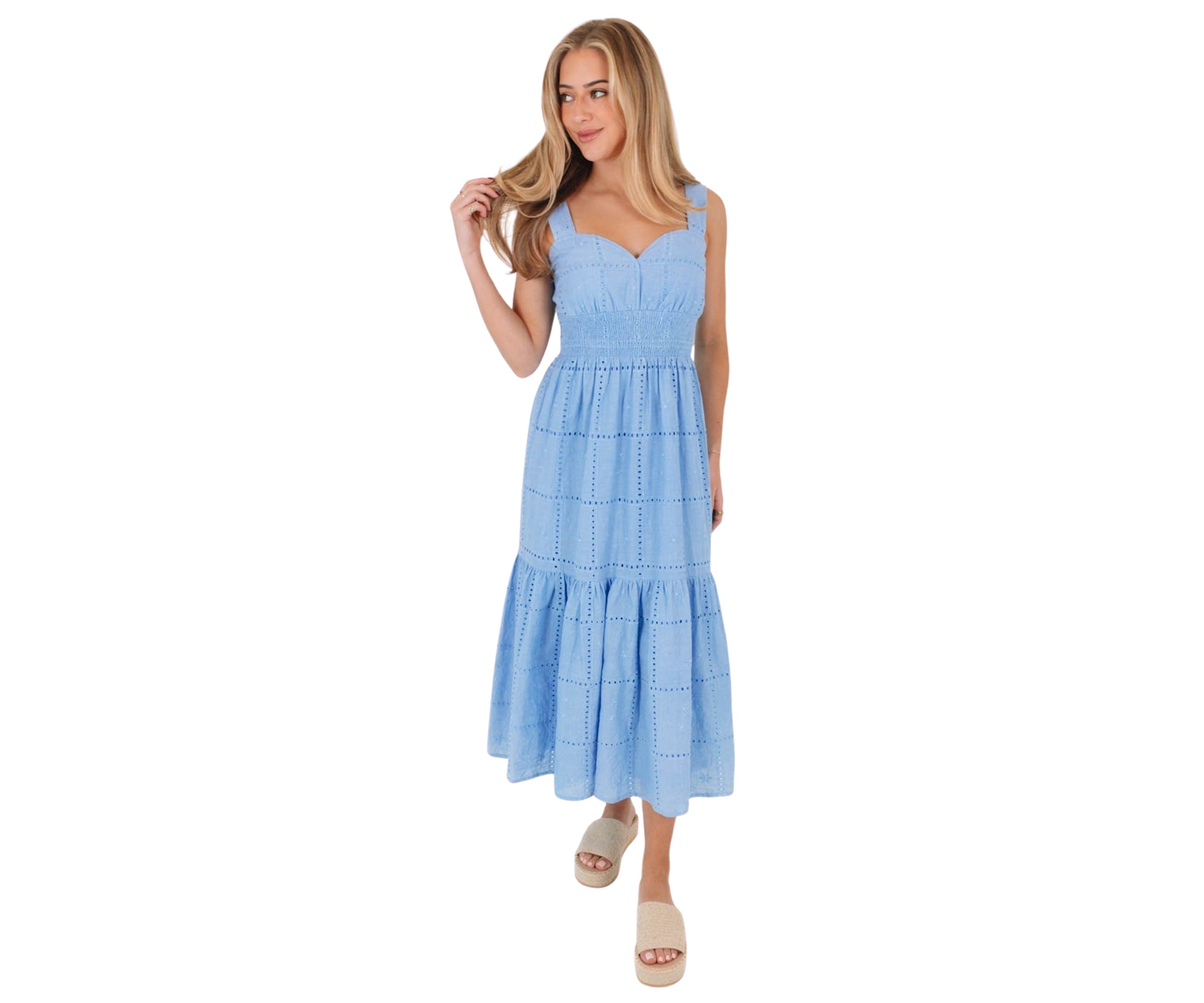 Womens Presley Midi Dress