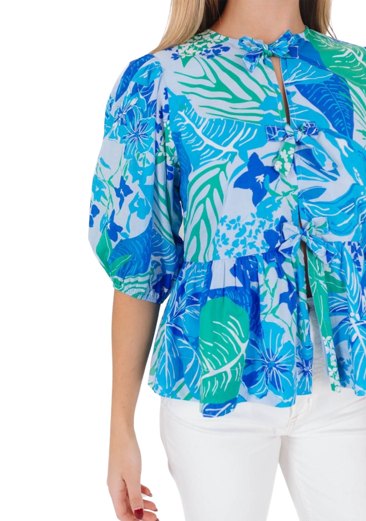 Womens Andie Tie Top