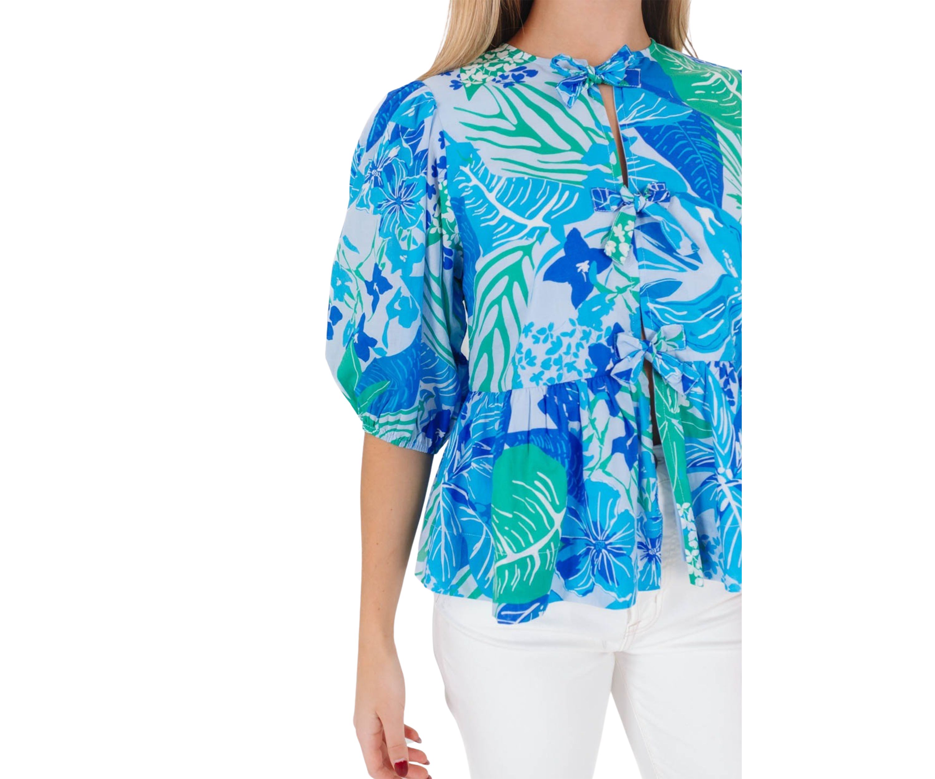 Womens Andie Tie Top