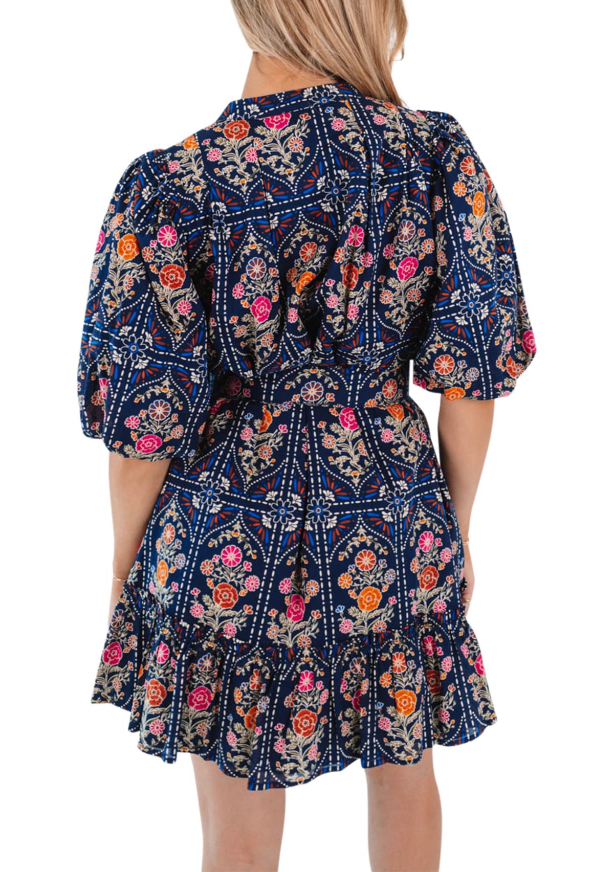 Womens Torian Belted Dress