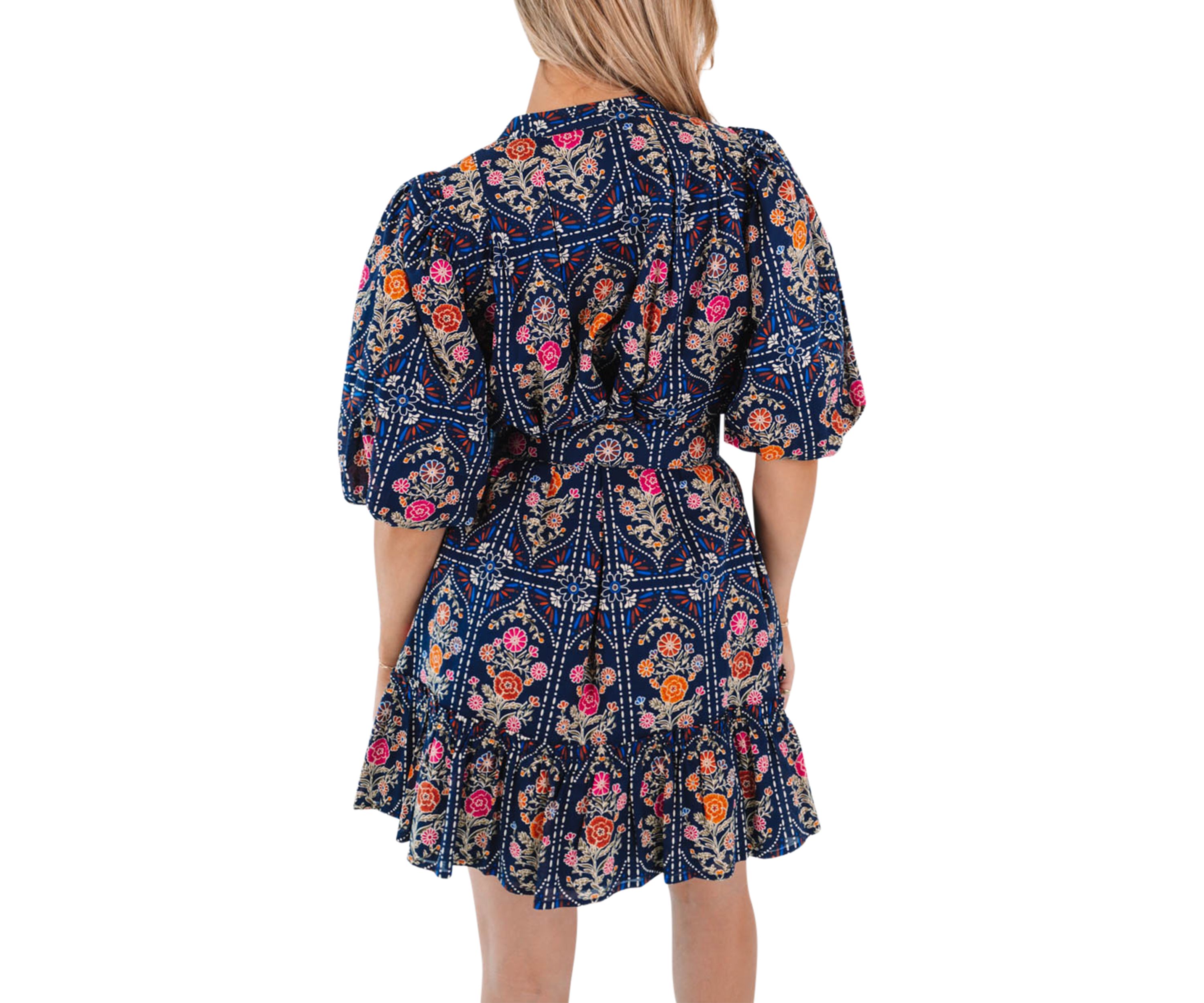 Womens Torian Belted Dress