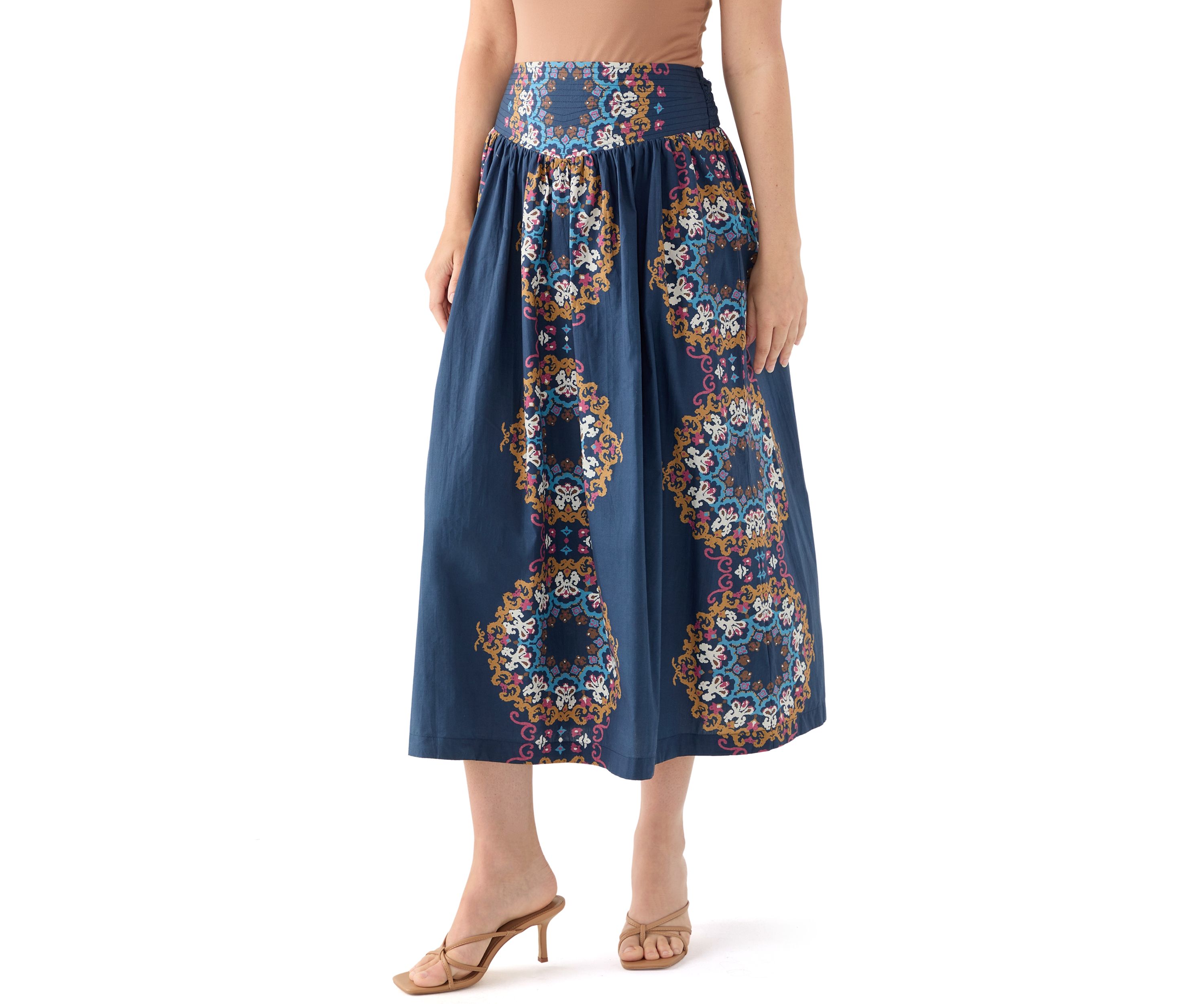 Womens Esmeralda Ankle Skirt