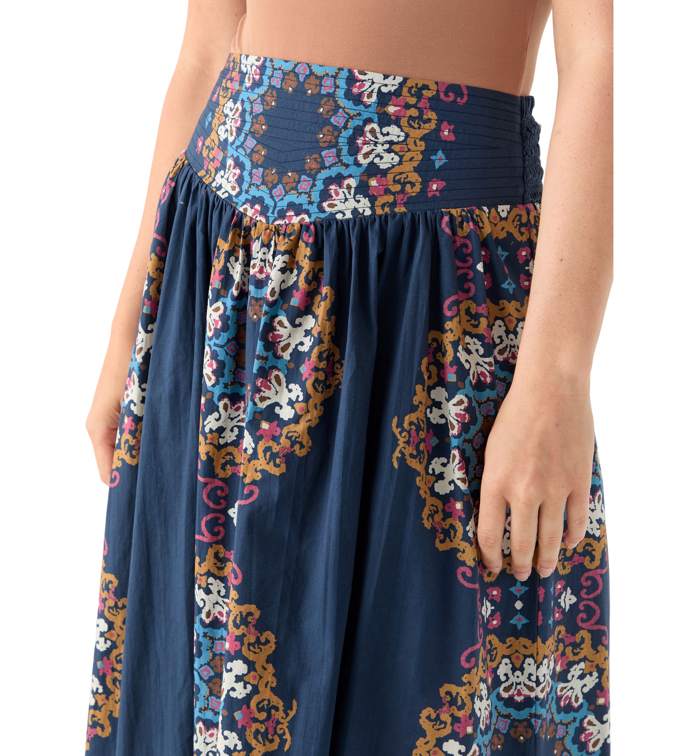 Womens Esmeralda Ankle Skirt