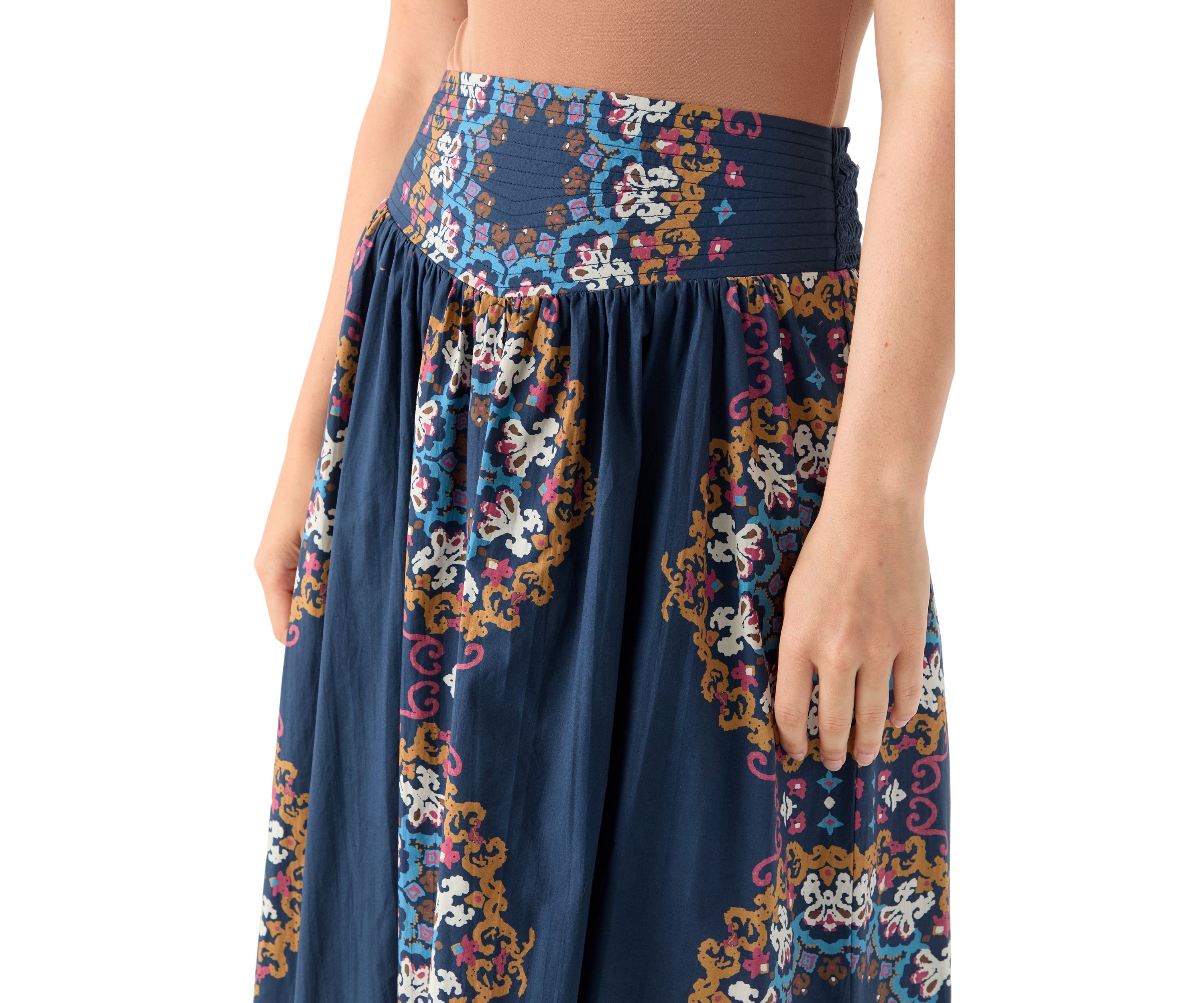 Womens Esmeralda Ankle Skirt