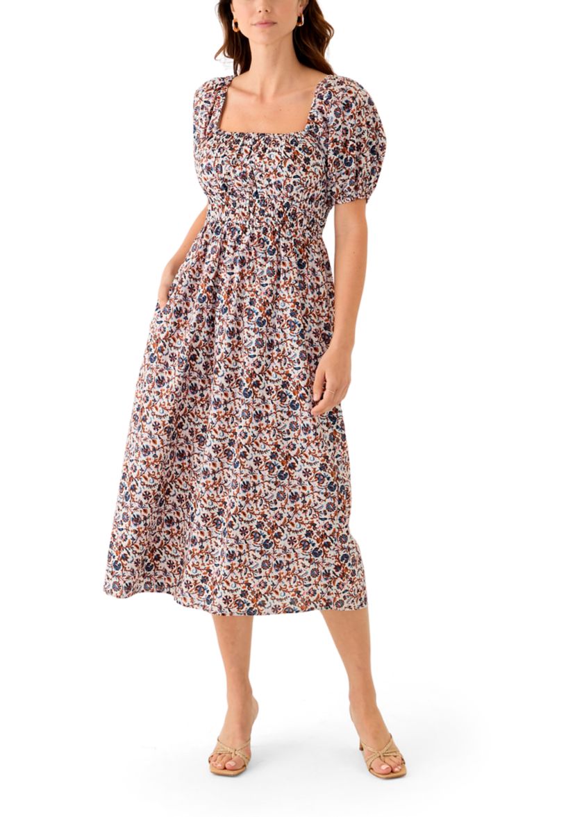 Womens Faye Midi Dress