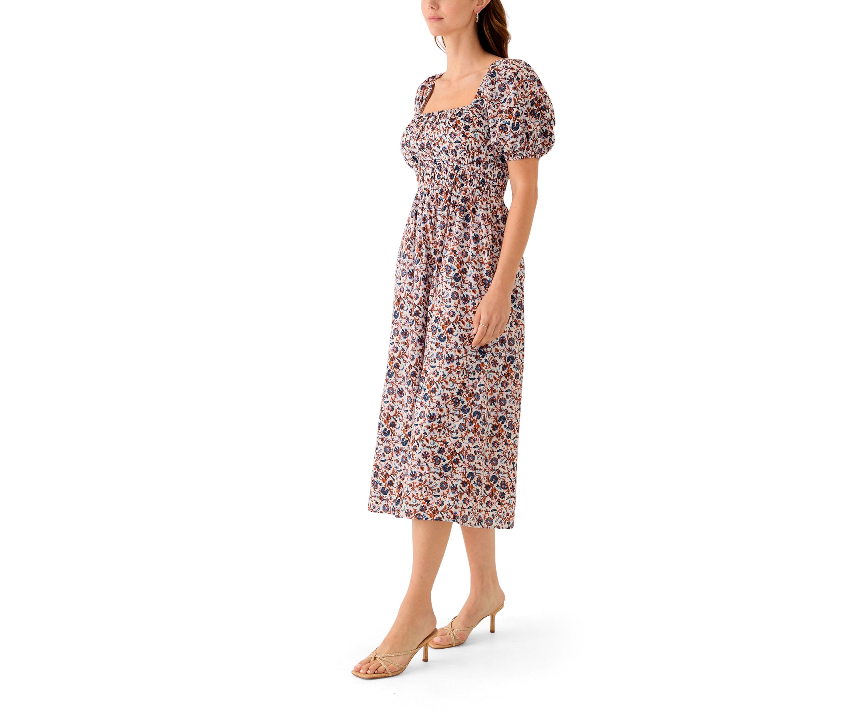 Womens Faye Midi Dress