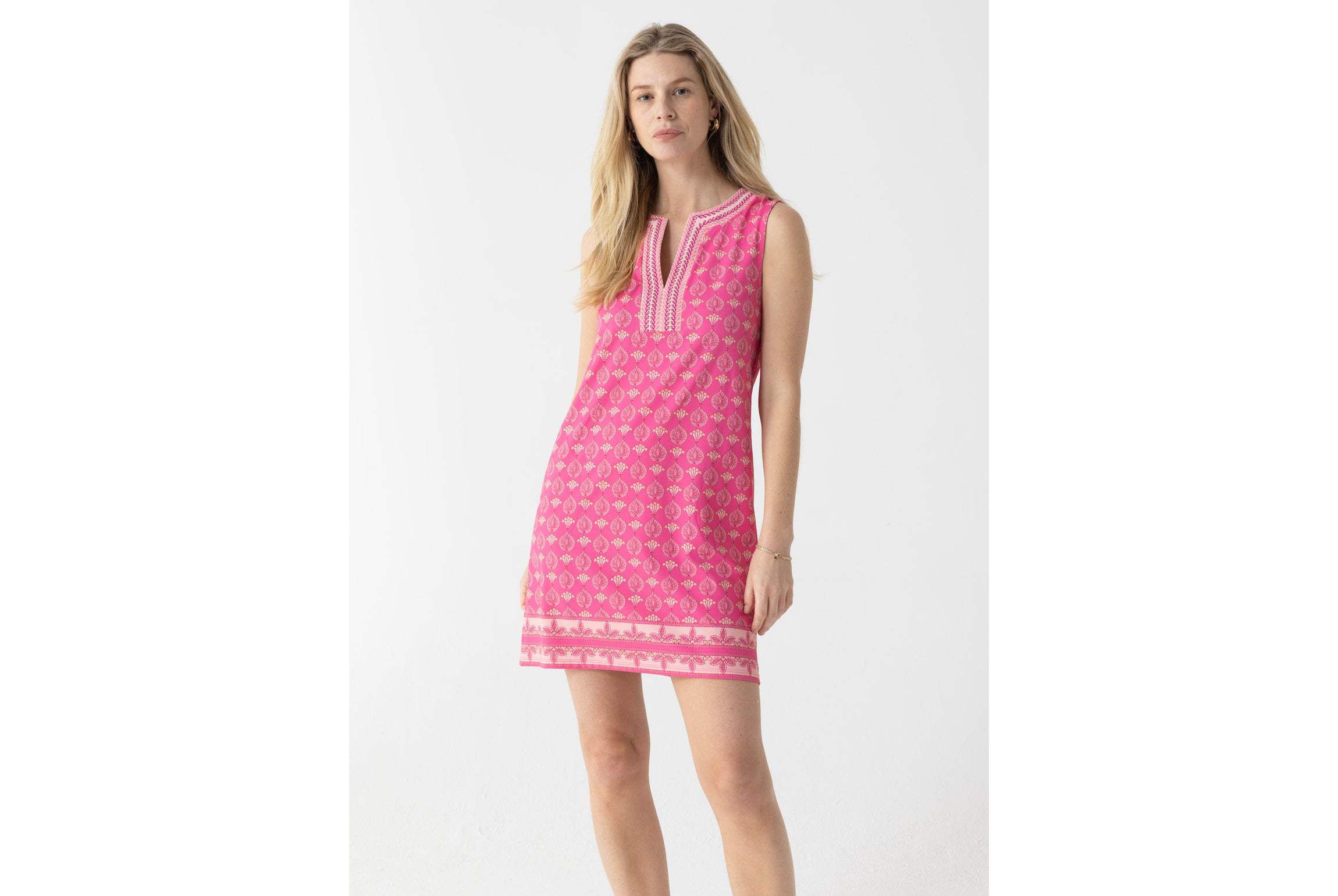 Sleeveless Tunic Dress