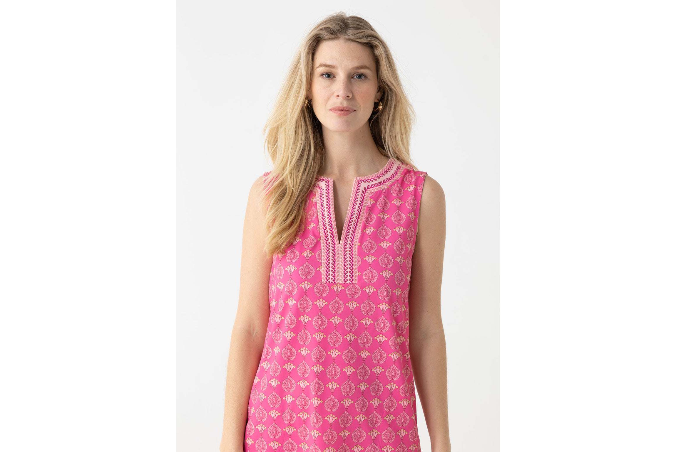 Sleeveless Tunic Dress