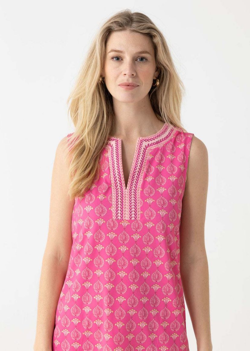 Sleeveless Tunic Dress