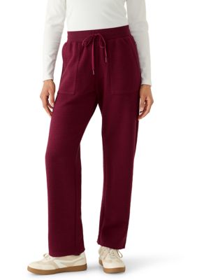 LANDS' END Women's Straight Leg Pants, XL