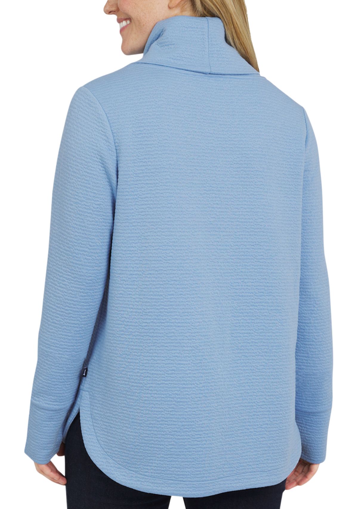Womens Funnel Neck Tunic