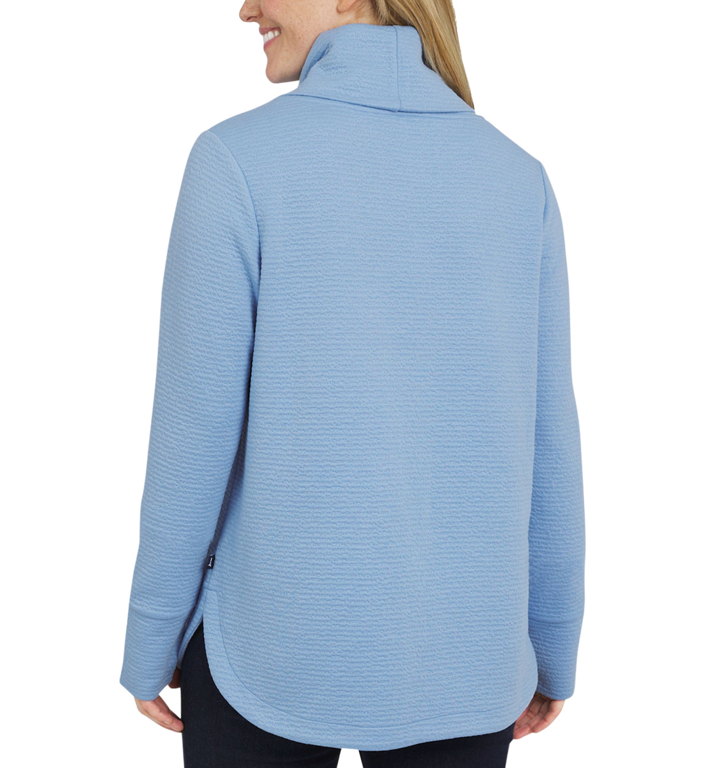 Womens Funnel Neck Tunic