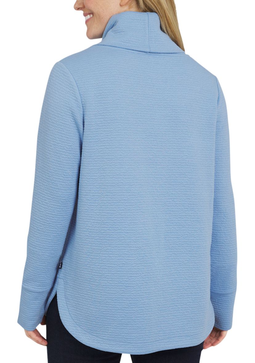 Womens Funnel Neck Tunic