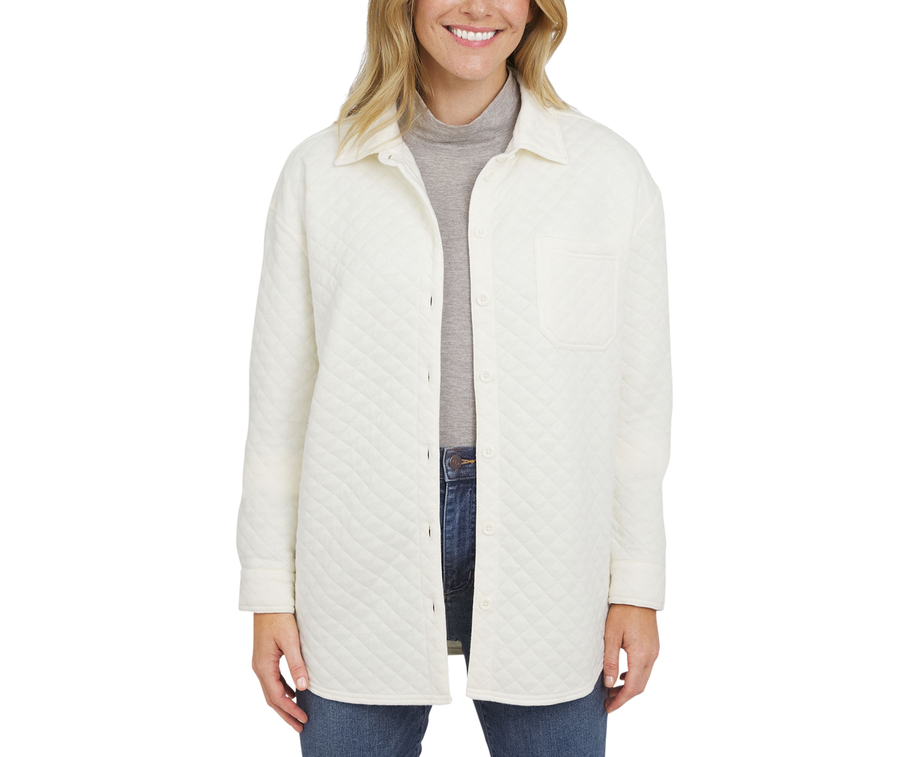 Quilted Big Shirt