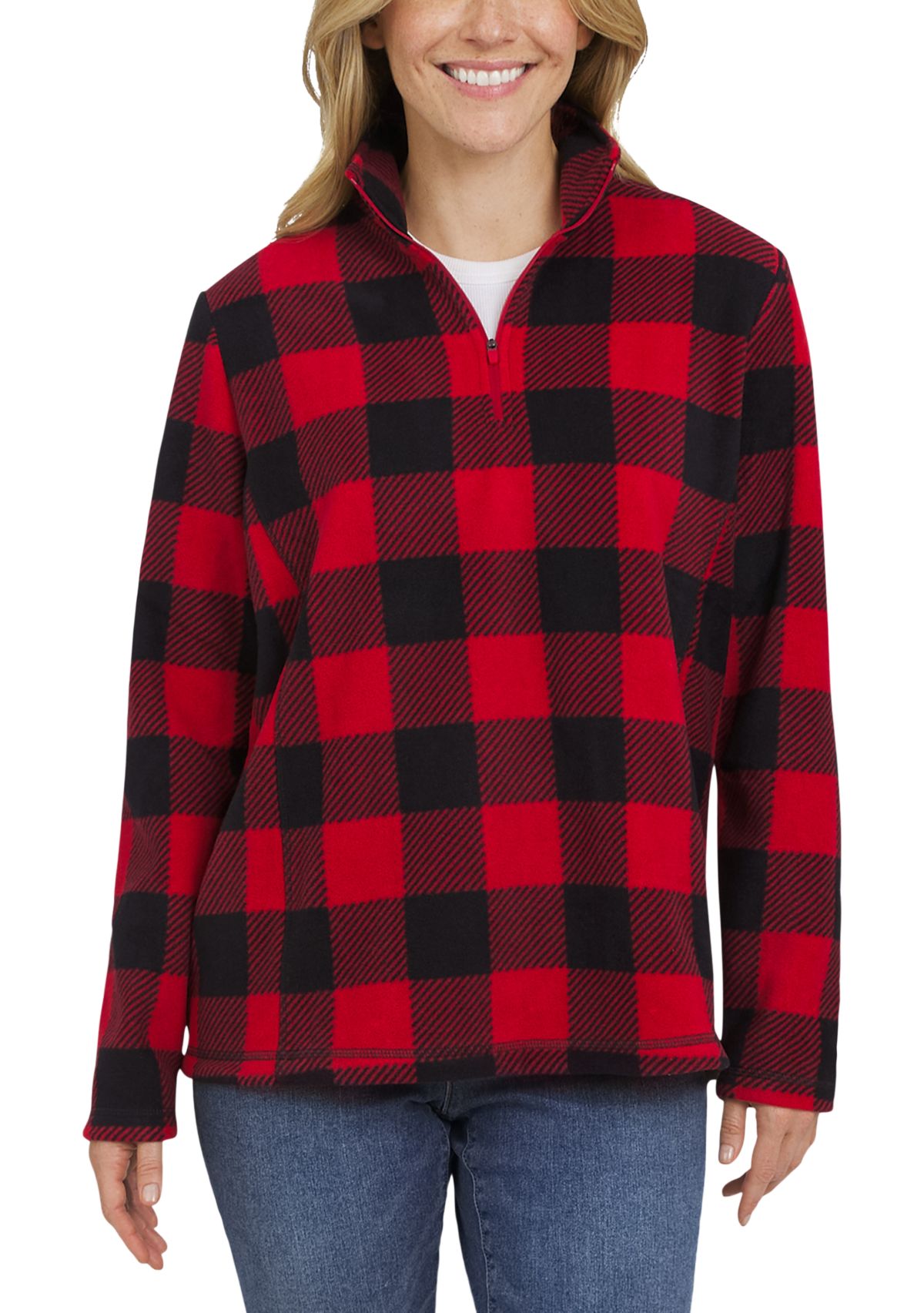 Womens Powder Fleece 1/4 Zip