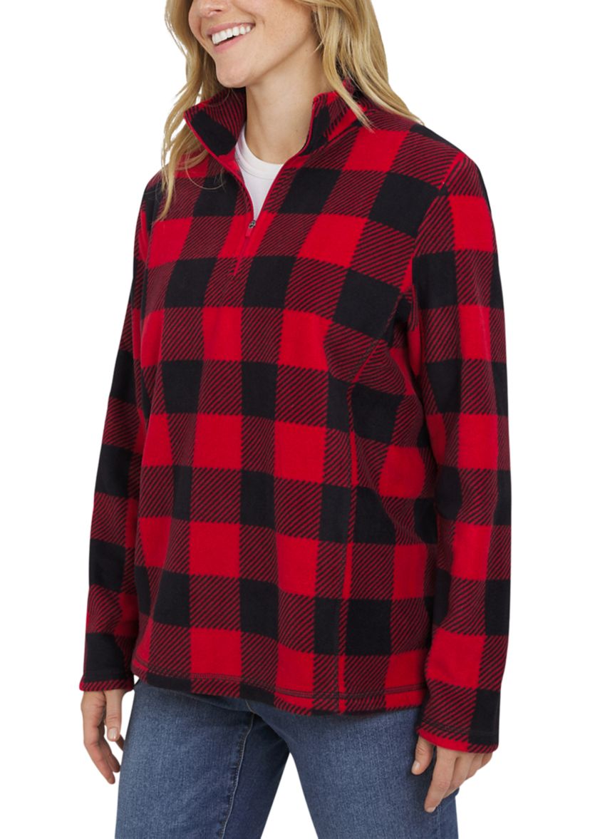 Womens Powder Fleece 1/4 Zip