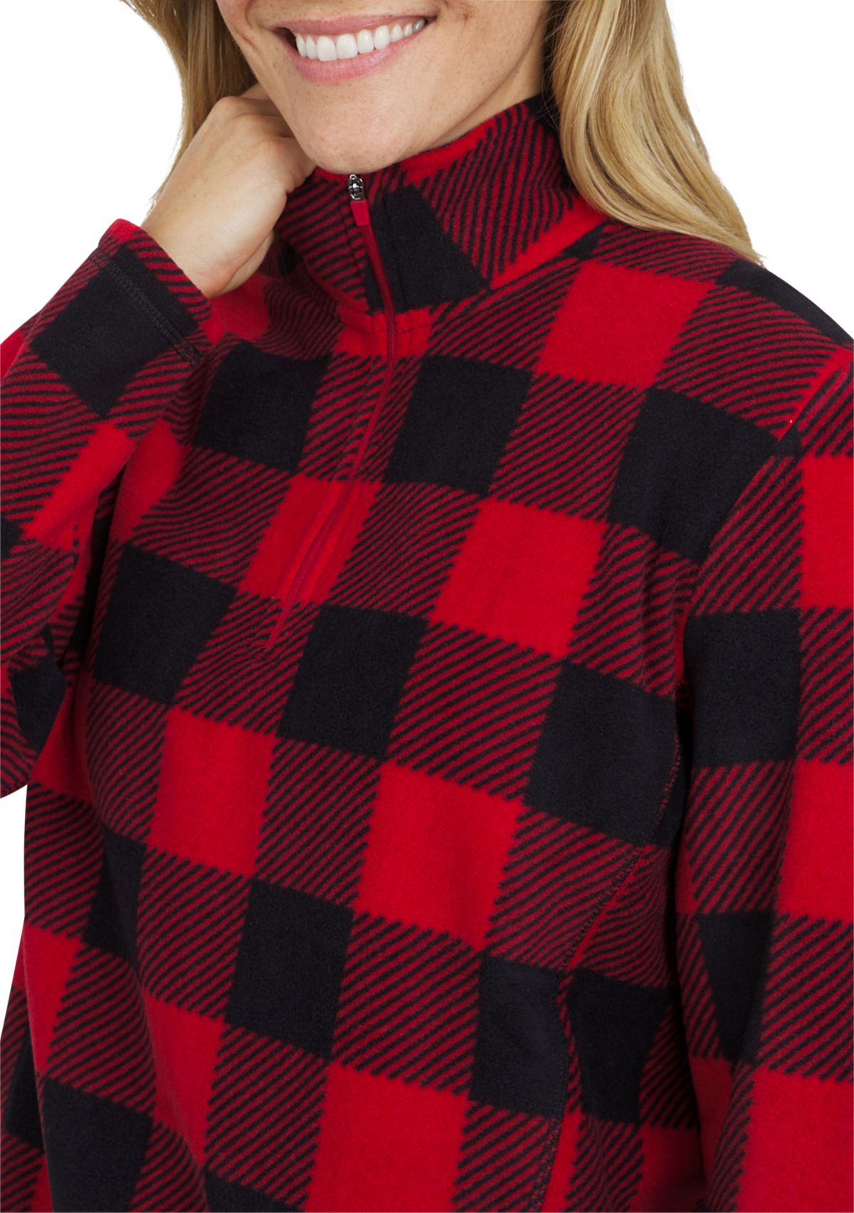 Womens Powder Fleece 1/4 Zip