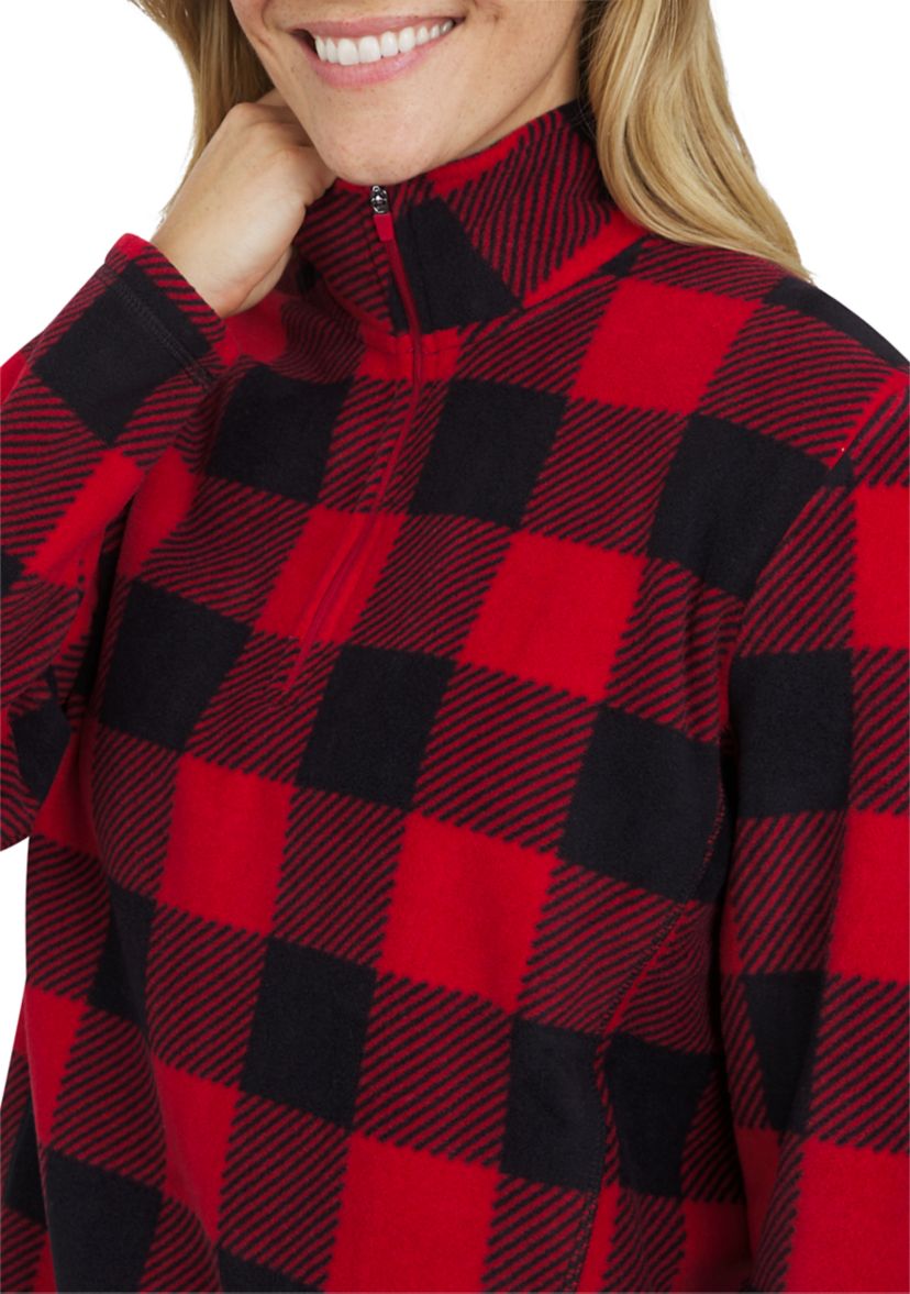 Womens Powder Fleece 1/4 Zip