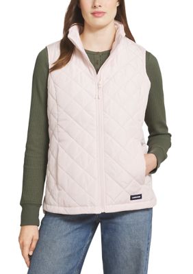 LANDS' END Women's Petite Puffer Vest, PXL