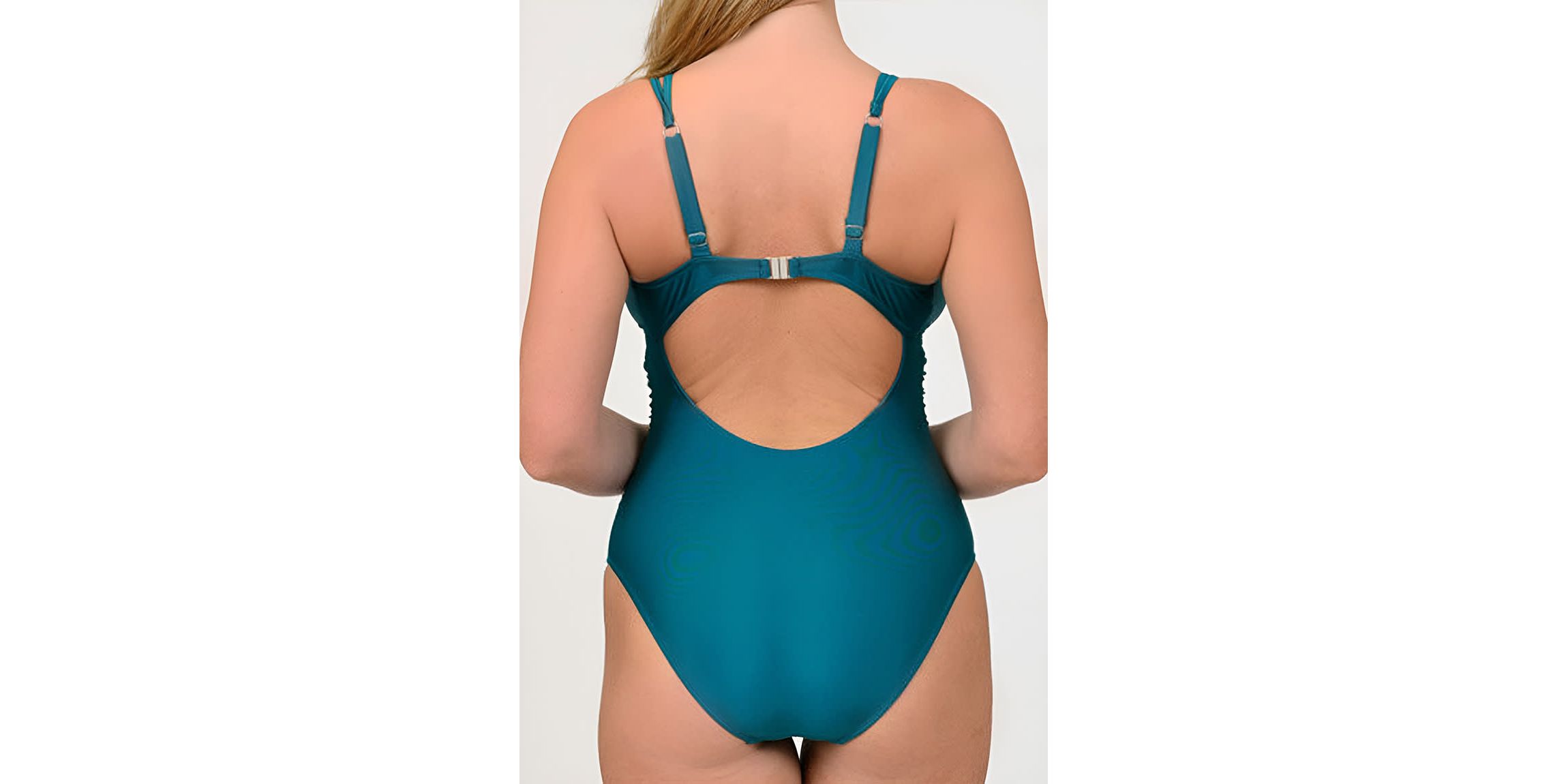 Womens Shimmering One-Piece Swimsuit