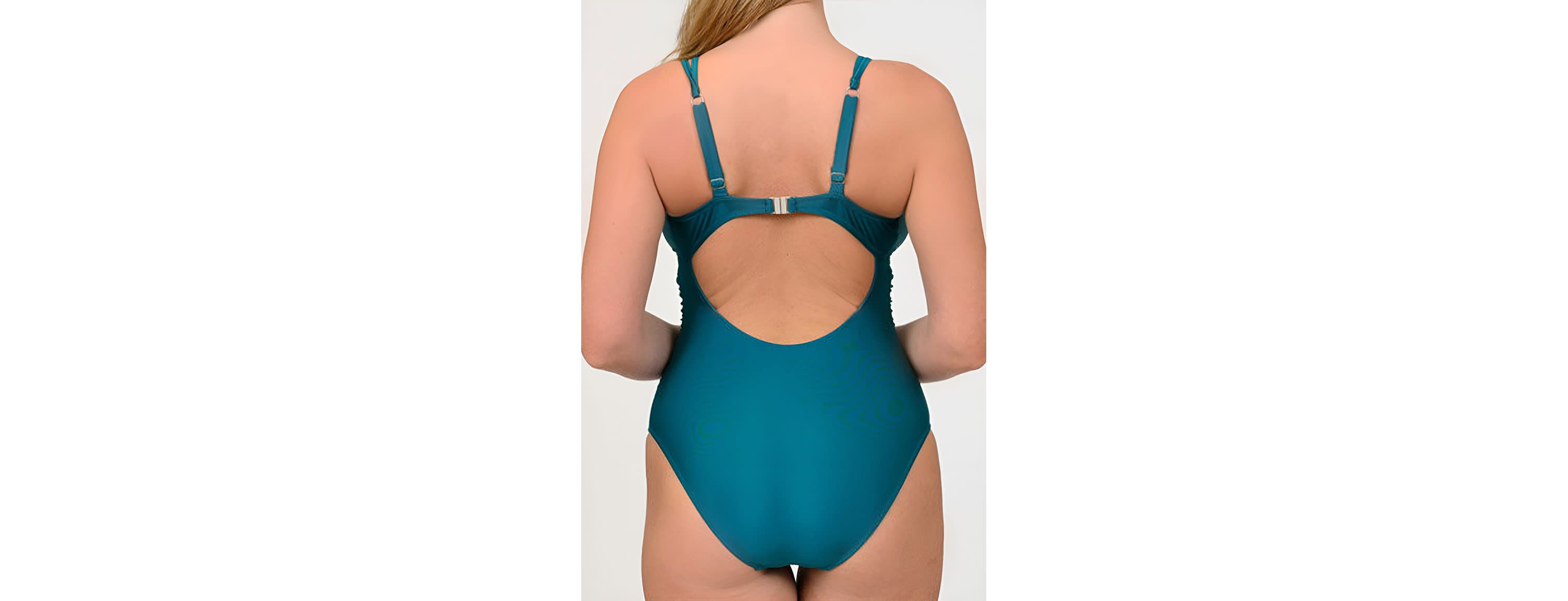Womens Shimmering One-Piece Swimsuit