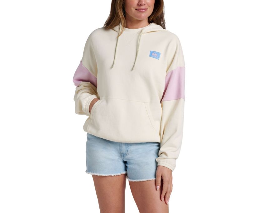 Wave Check French Terry Hoodie
