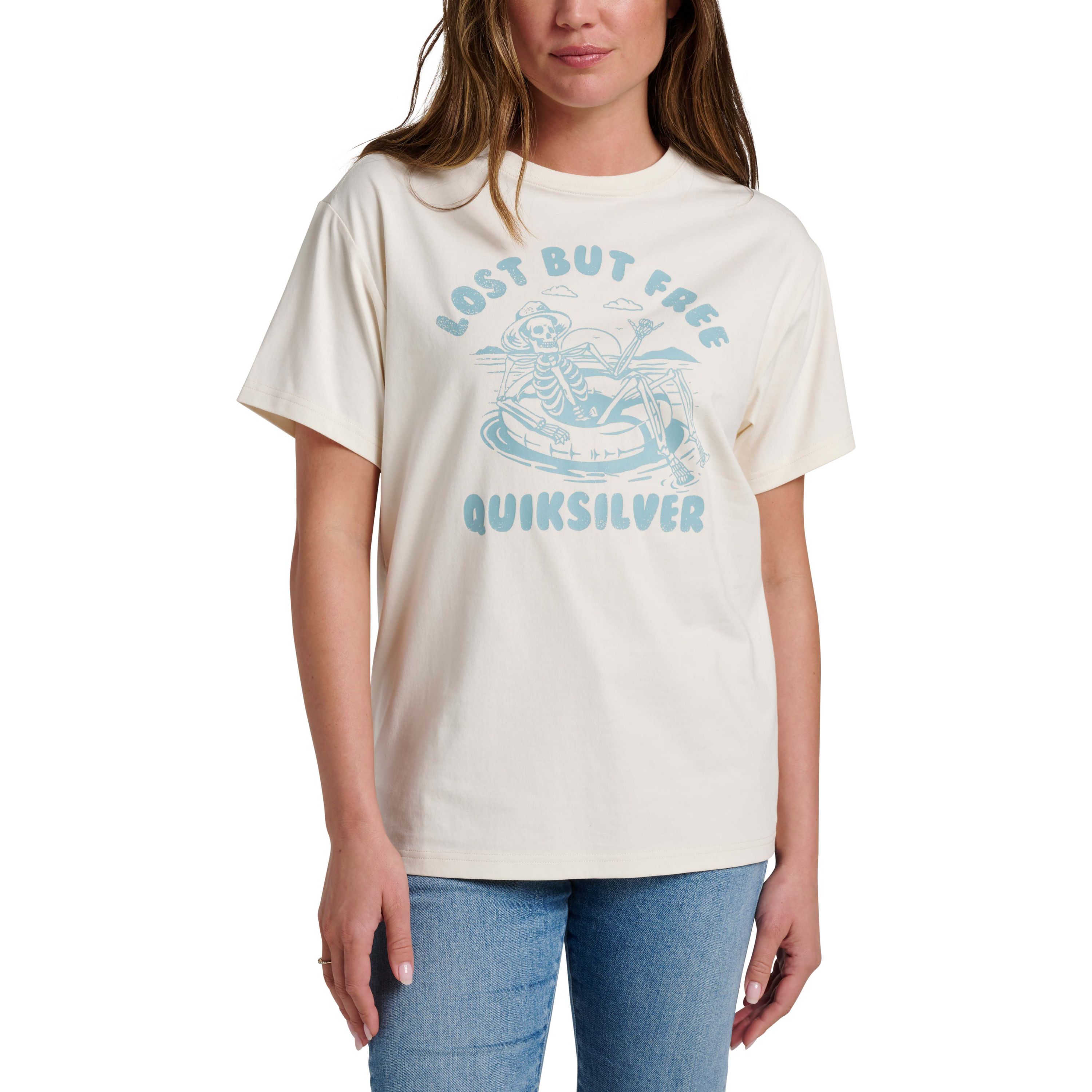 Lost But Free Boyfriend Graphic T-Shirt