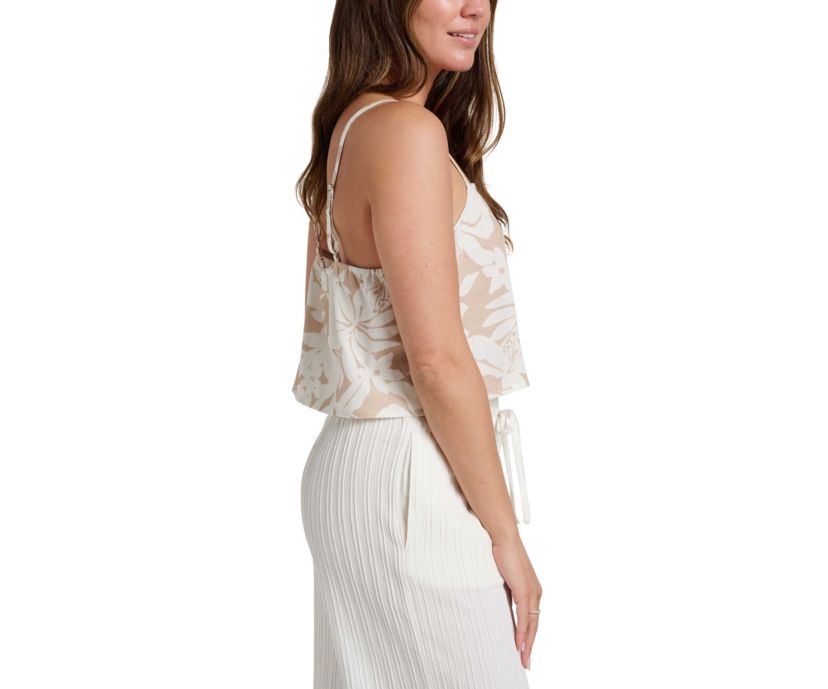 Jessa Floral Cropped Cami Top