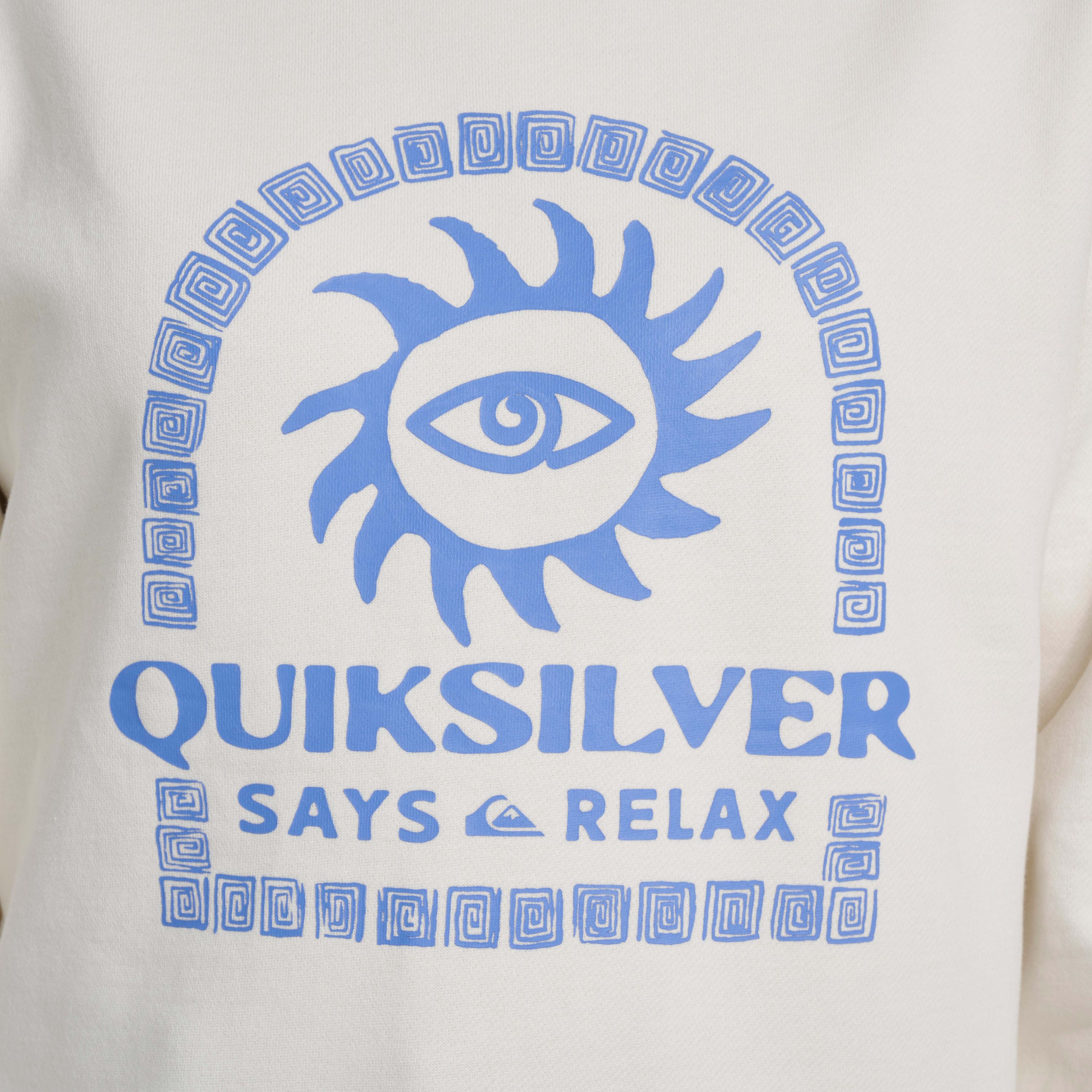 Relax Crewneck Graphic Sweatshirt