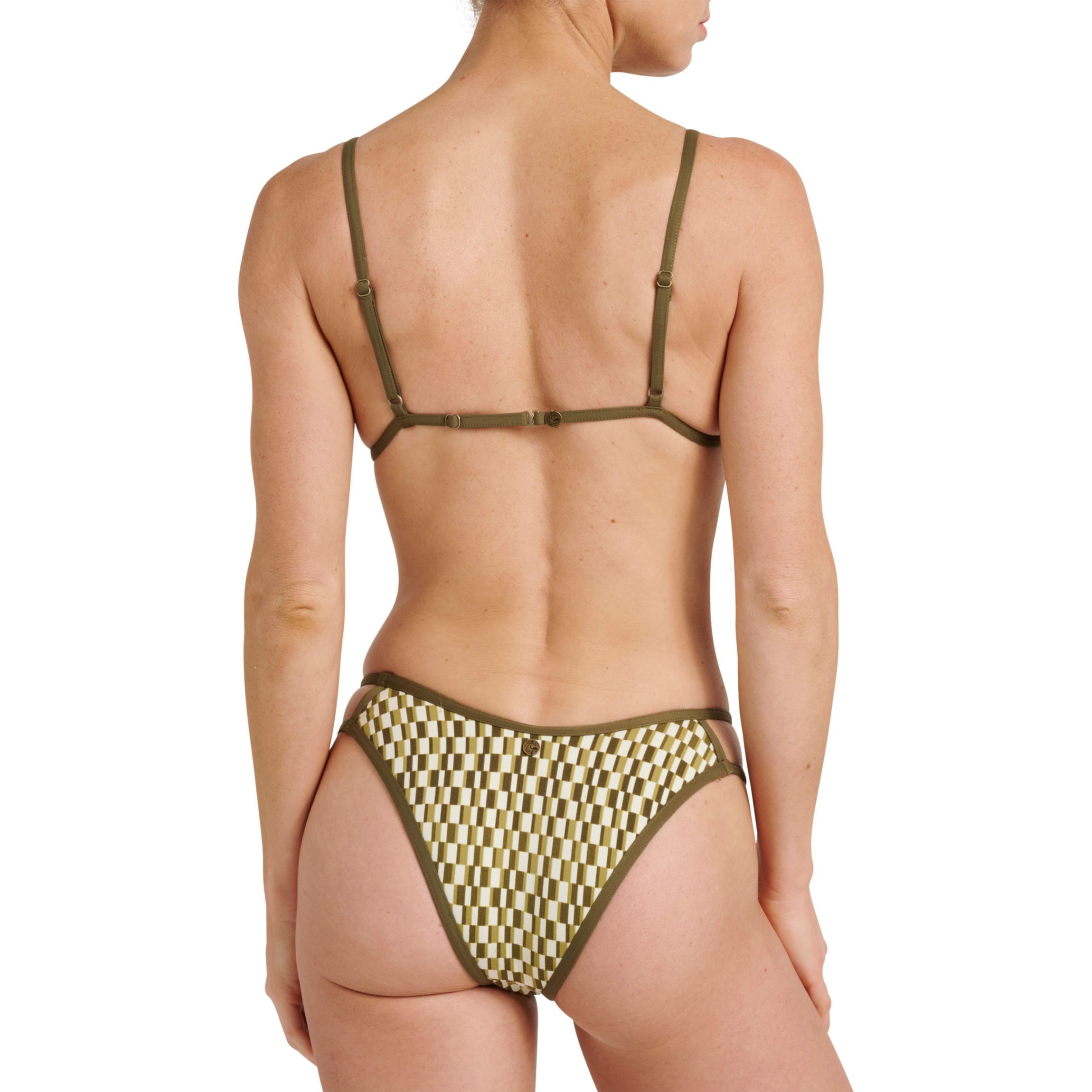 Dylan Tile Cut Out Bikini Bottom