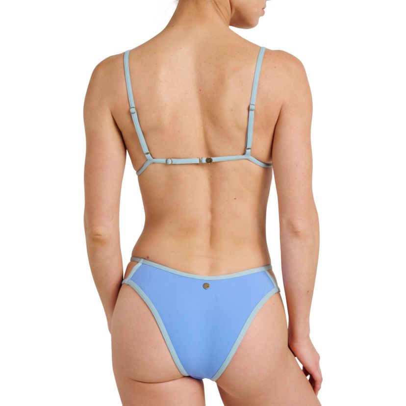 Dylan Cut Out Contrast Bikini Bottom