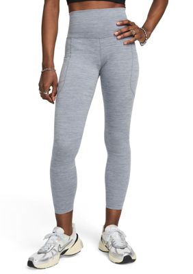 Nike Women's One High-Waisted 7/8 Leggings with Pockets, Small