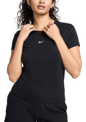 Nike Women's Chill Knit Cropped Shirt