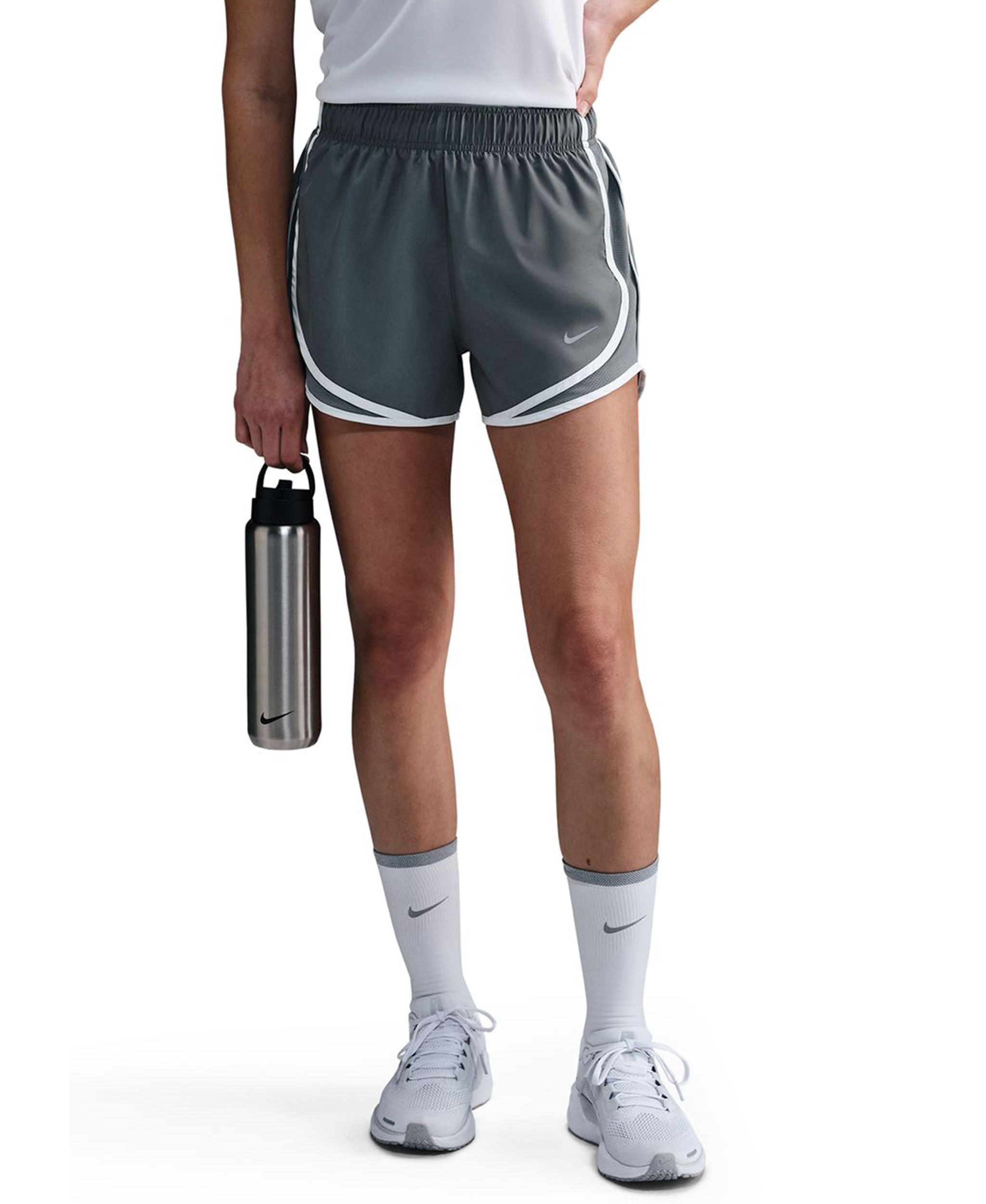 Women's Tempo Dri-FIT Mid-Rise Brief-Lined Running Shorts
