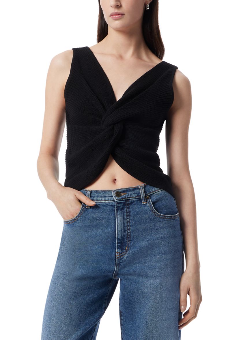 Womens Joyce Front Twist Tank 