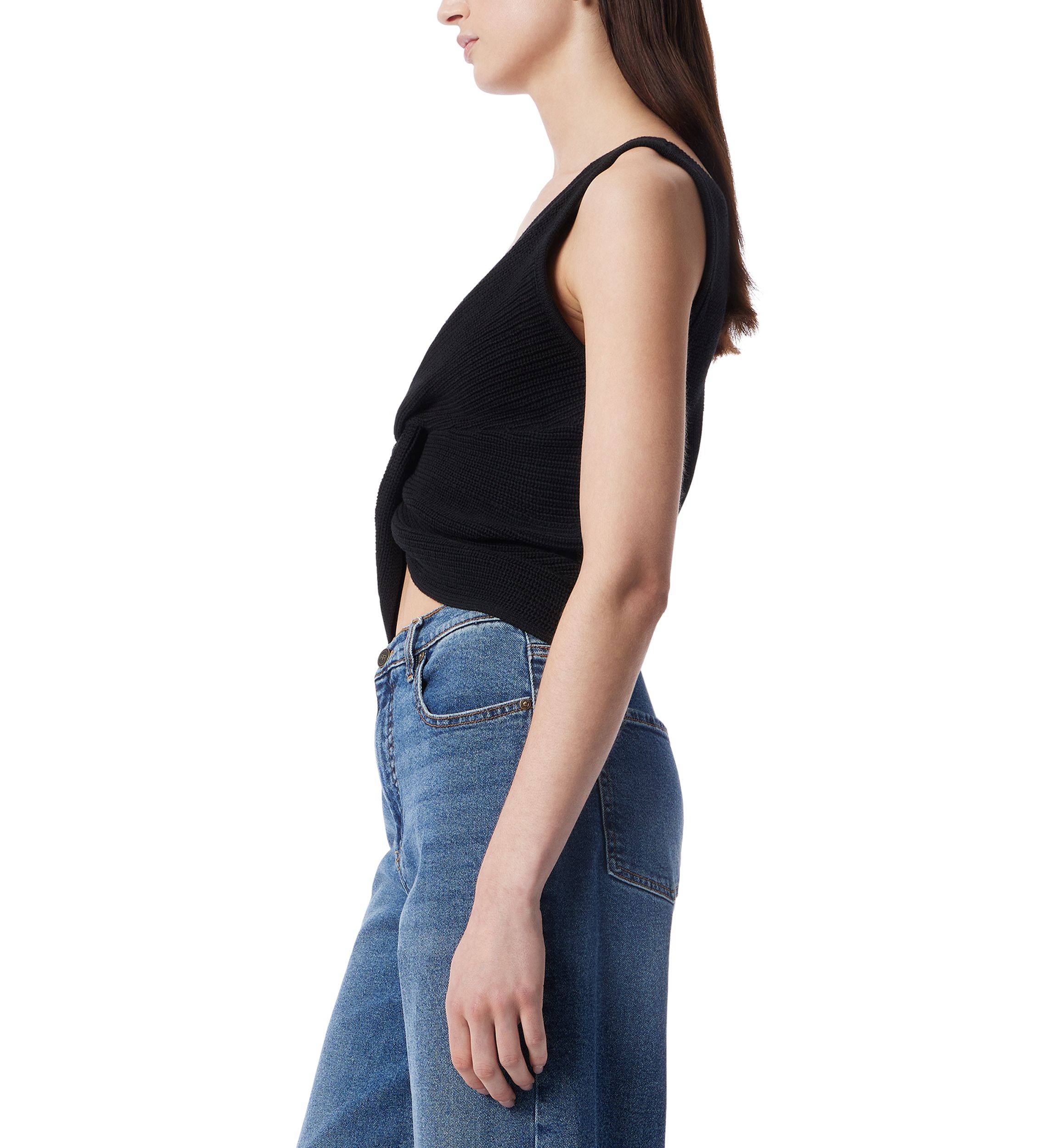 Womens Joyce Front Twist Tank 