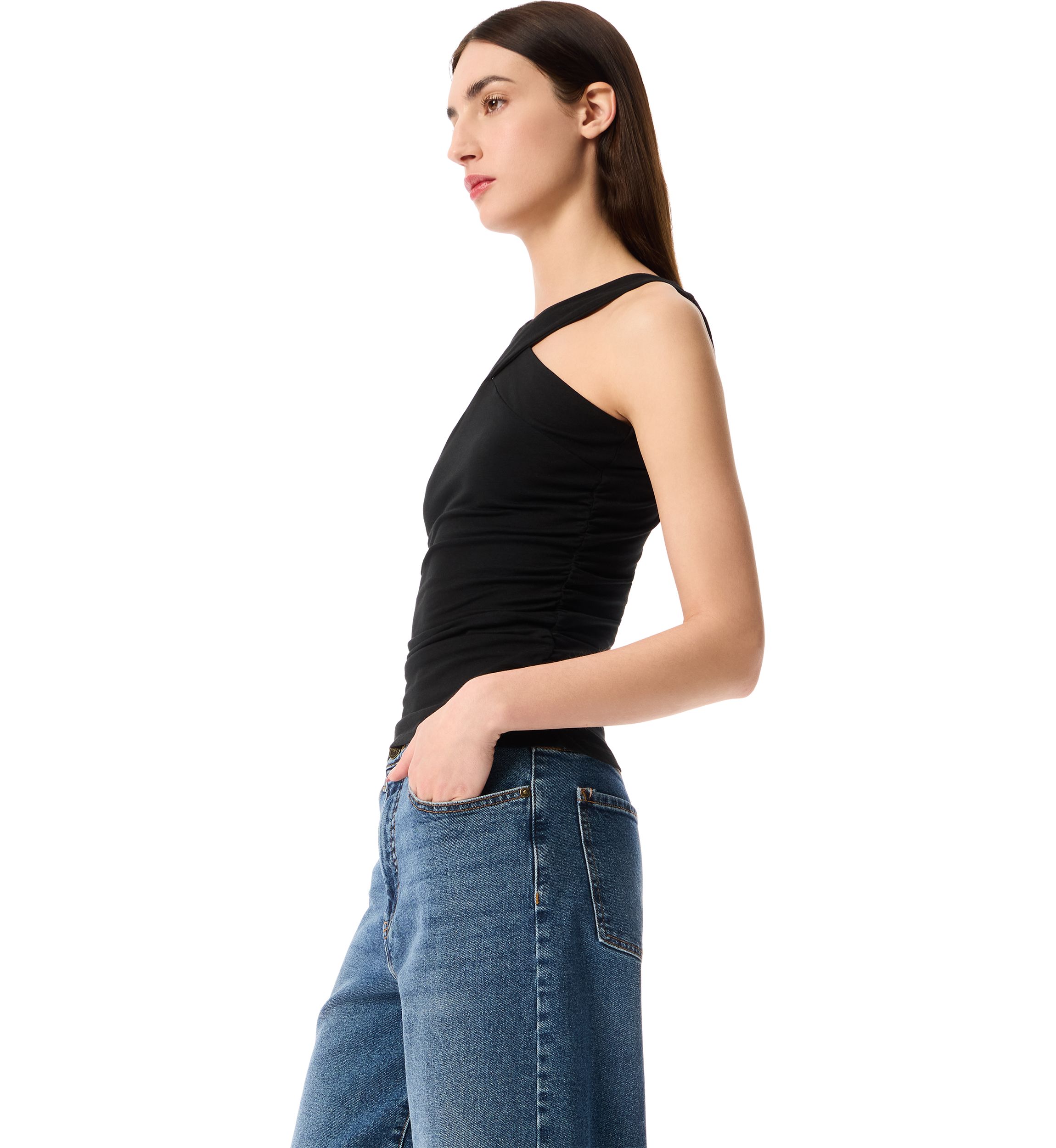 Womens Ondea Shirred Tank