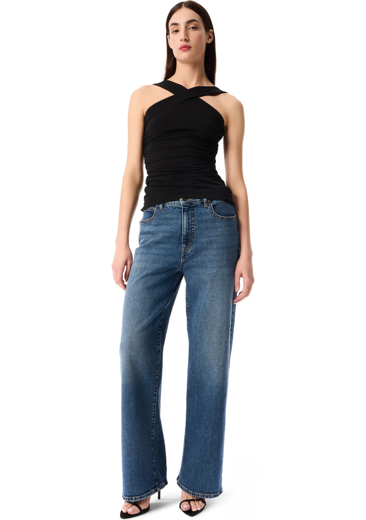 Womens Ondea Shirred Tank