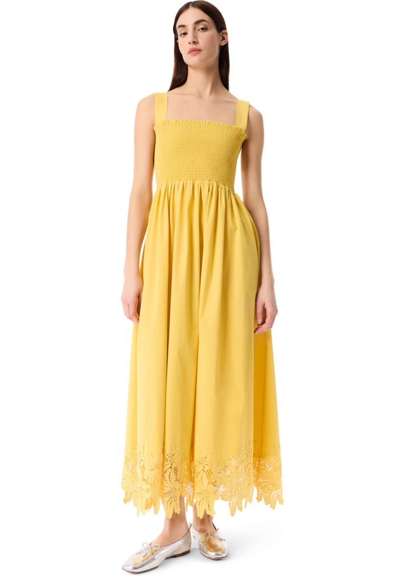 Womens Uma Smocked Dress